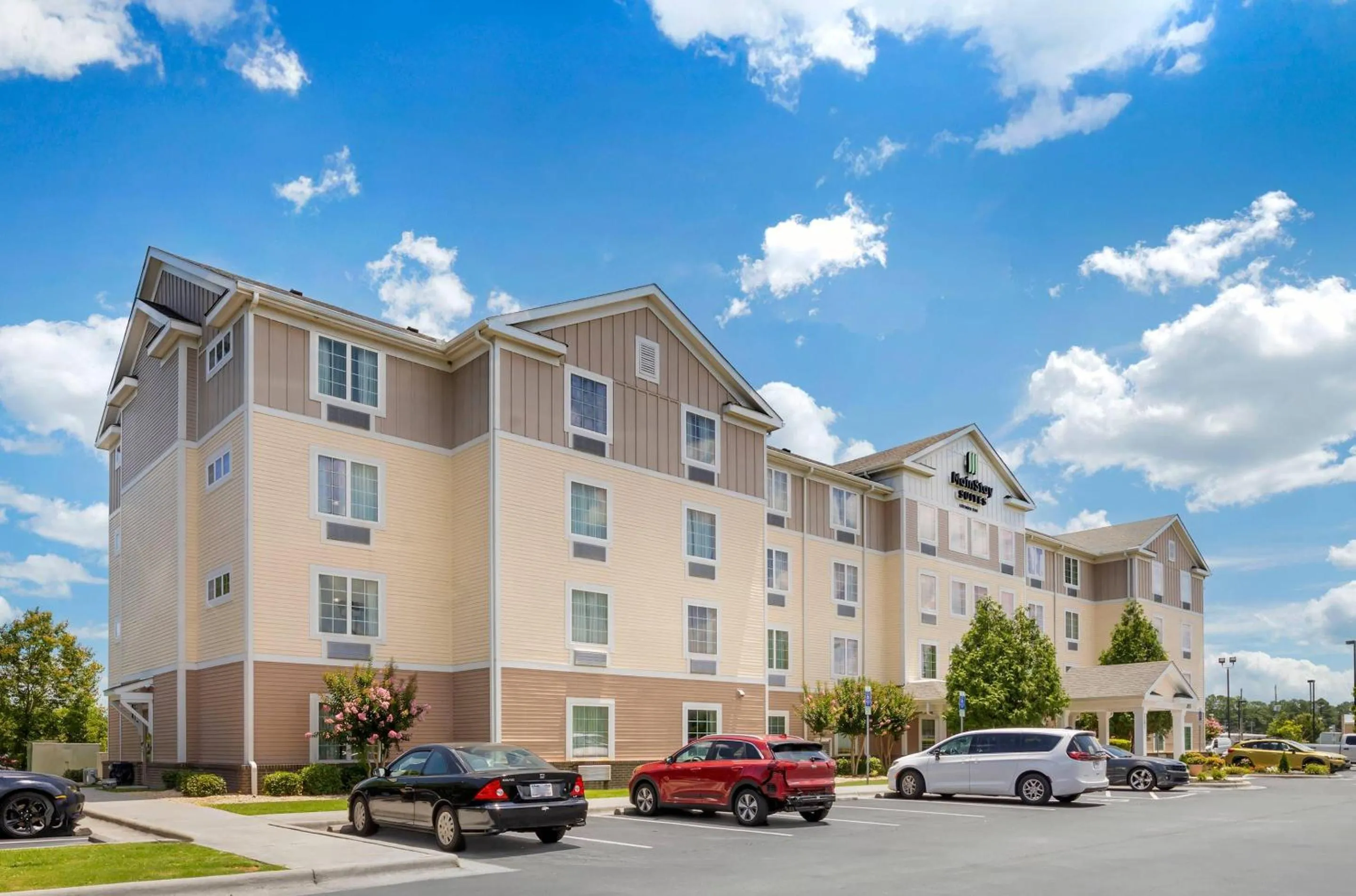 Property building in MainStay Suites Jacksonville near Camp Lejeune