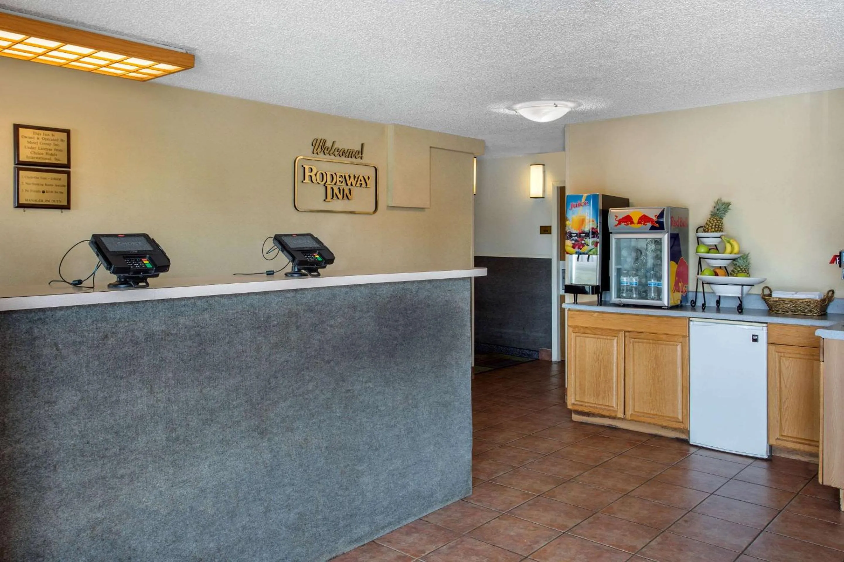 Lobby or reception in Rodeway Inn Asheville