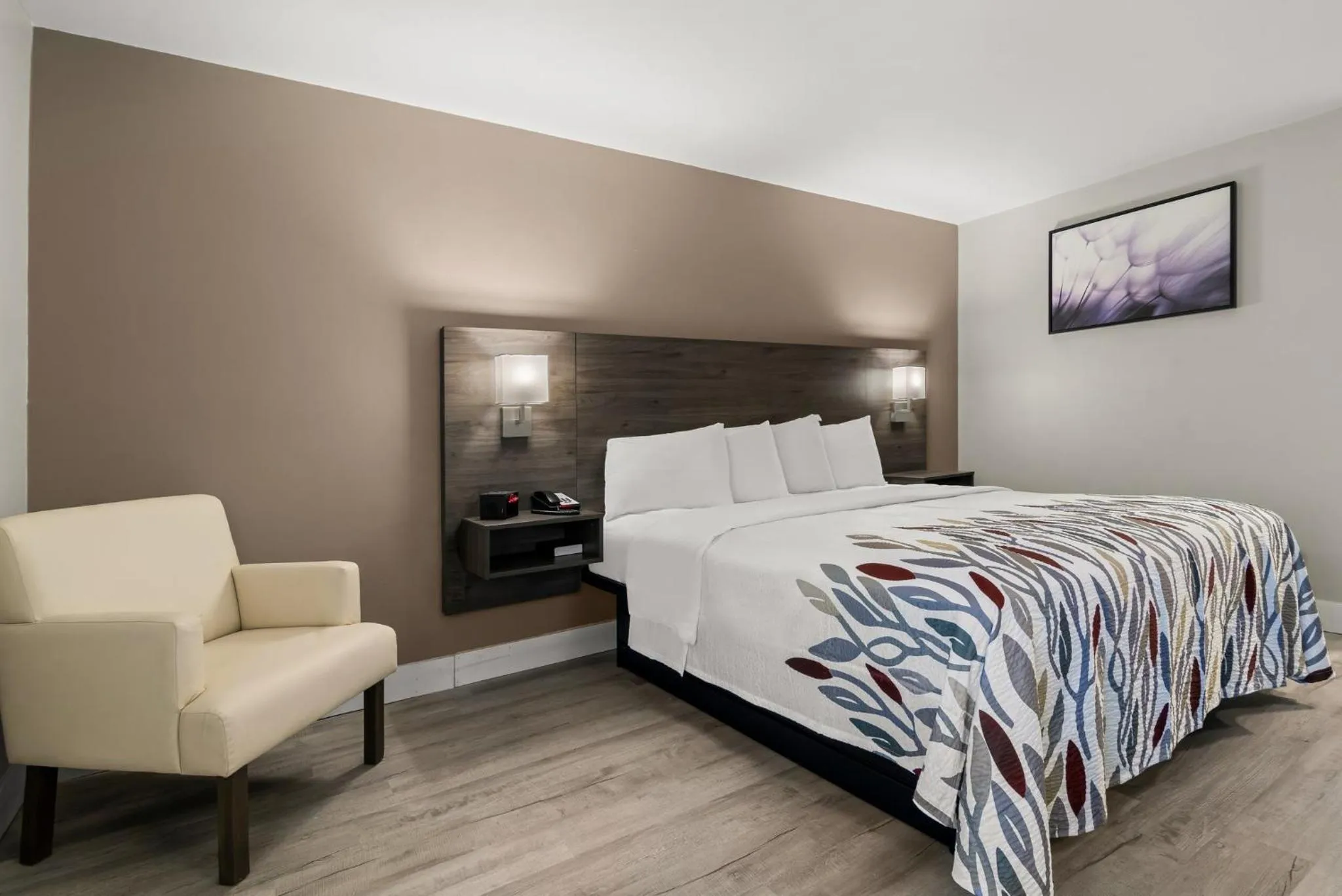 Bedroom, Bed in Red Roof Inn Washington, NC