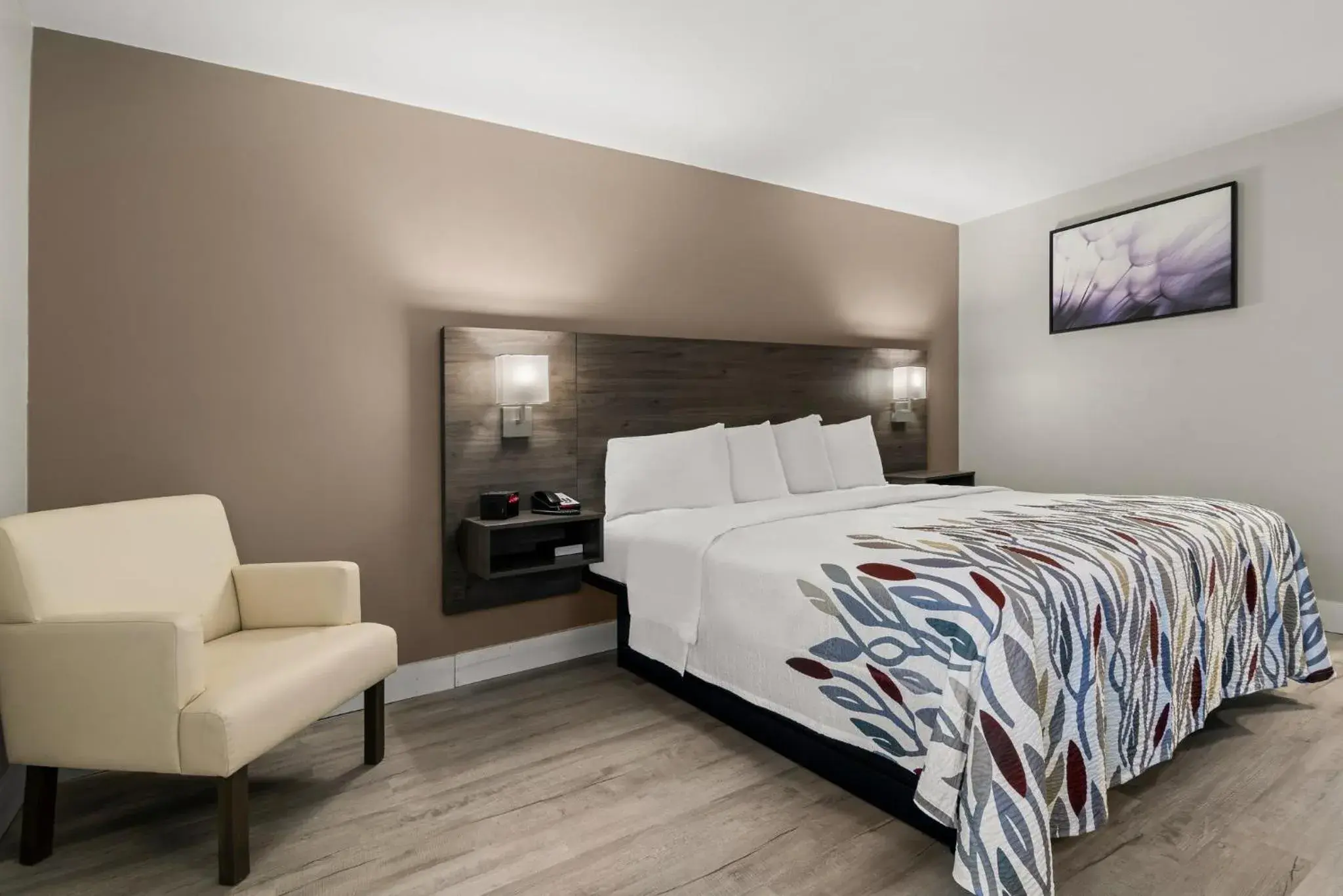 Deluxe King Room Non-Smoking in Red Roof Inn Washington, NC Deluxe King Room Non-Smoking in Red Roof Inn Washington, NC