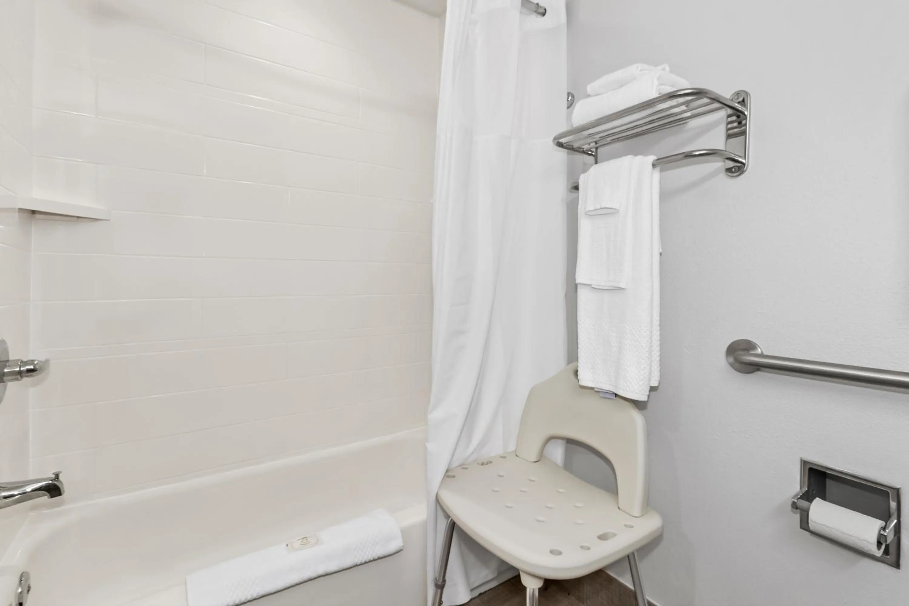 Bathroom in Quality Inn Shallotte near Ocean Isle Beach