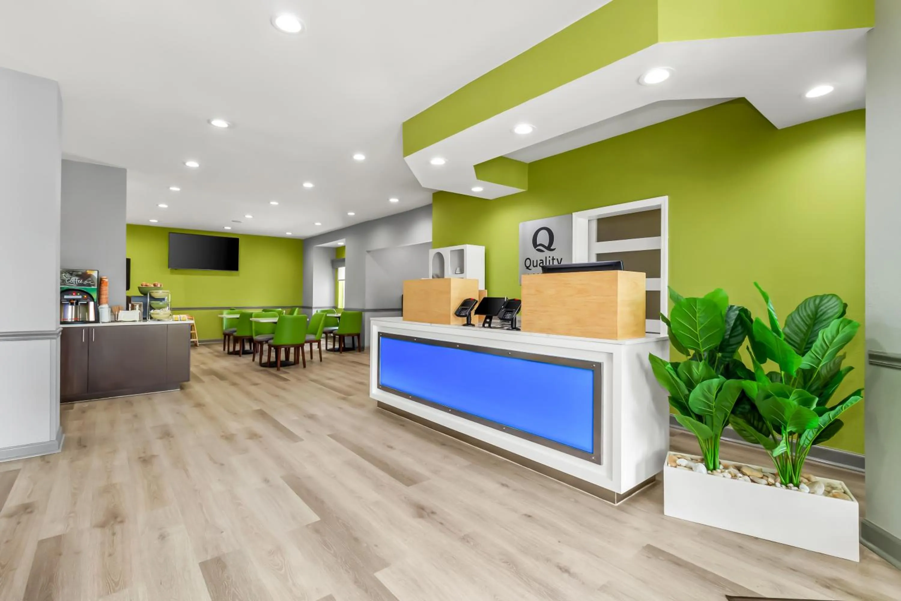 Lobby or reception in Quality Inn Shallotte near Ocean Isle Beach