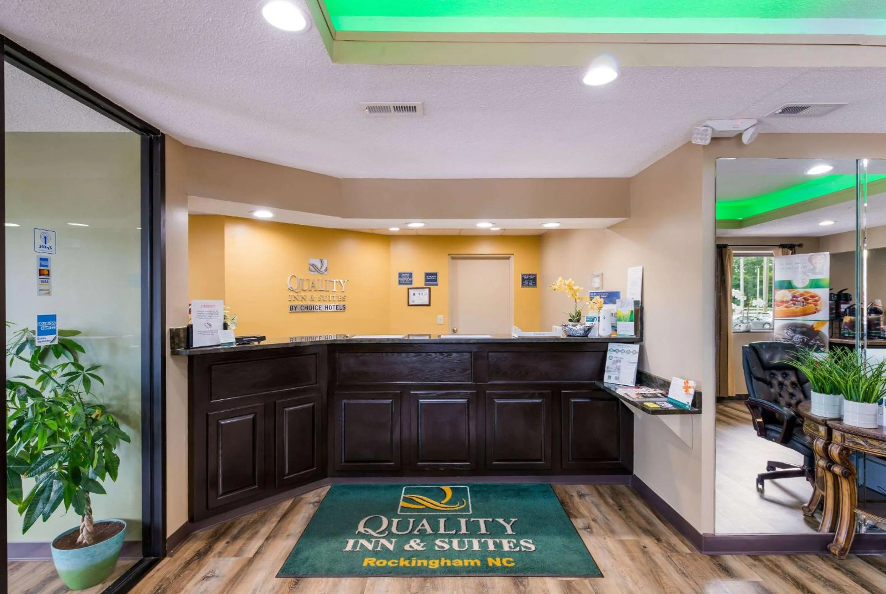 Lobby or reception in Quality Inn & Suites Rockingham