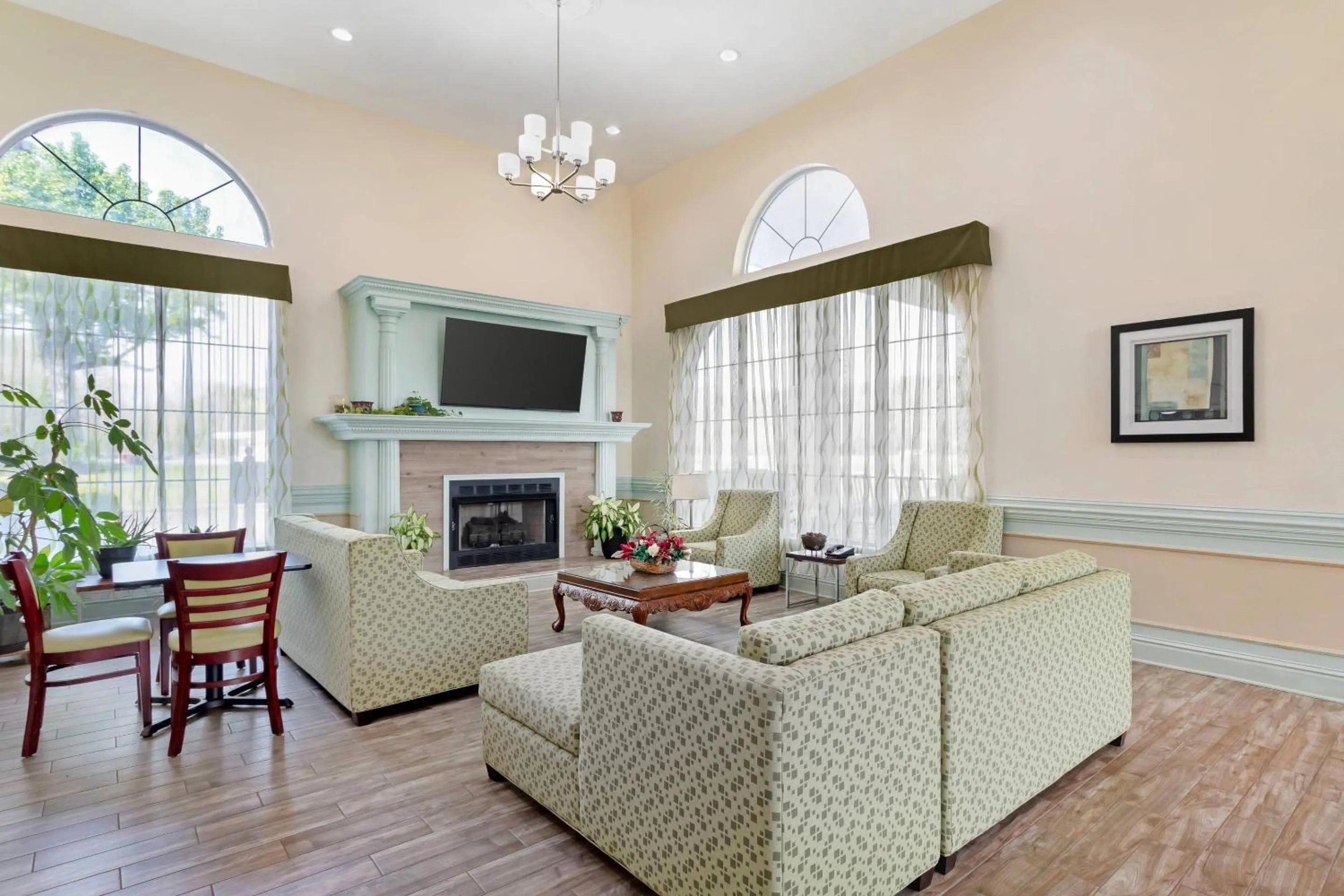 Lobby or reception in Quality Inn Andrews