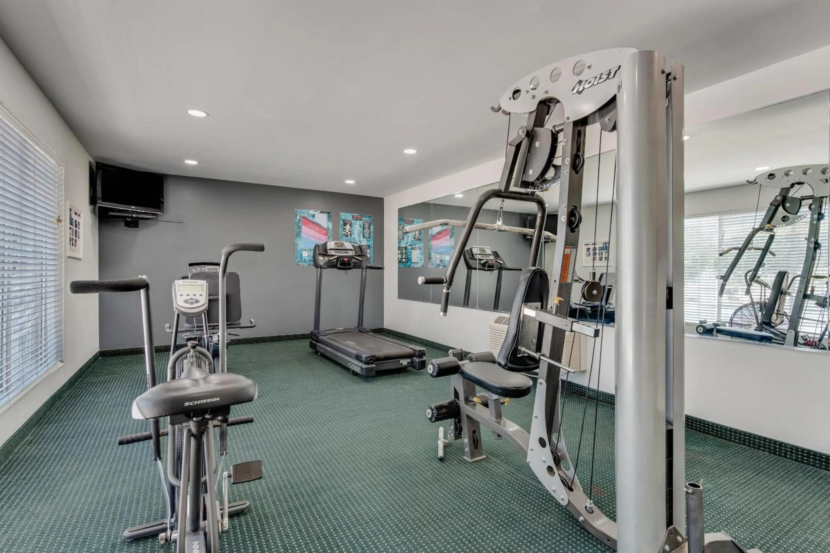 Fitness centre/facilities in Quality Inn Laurinburg