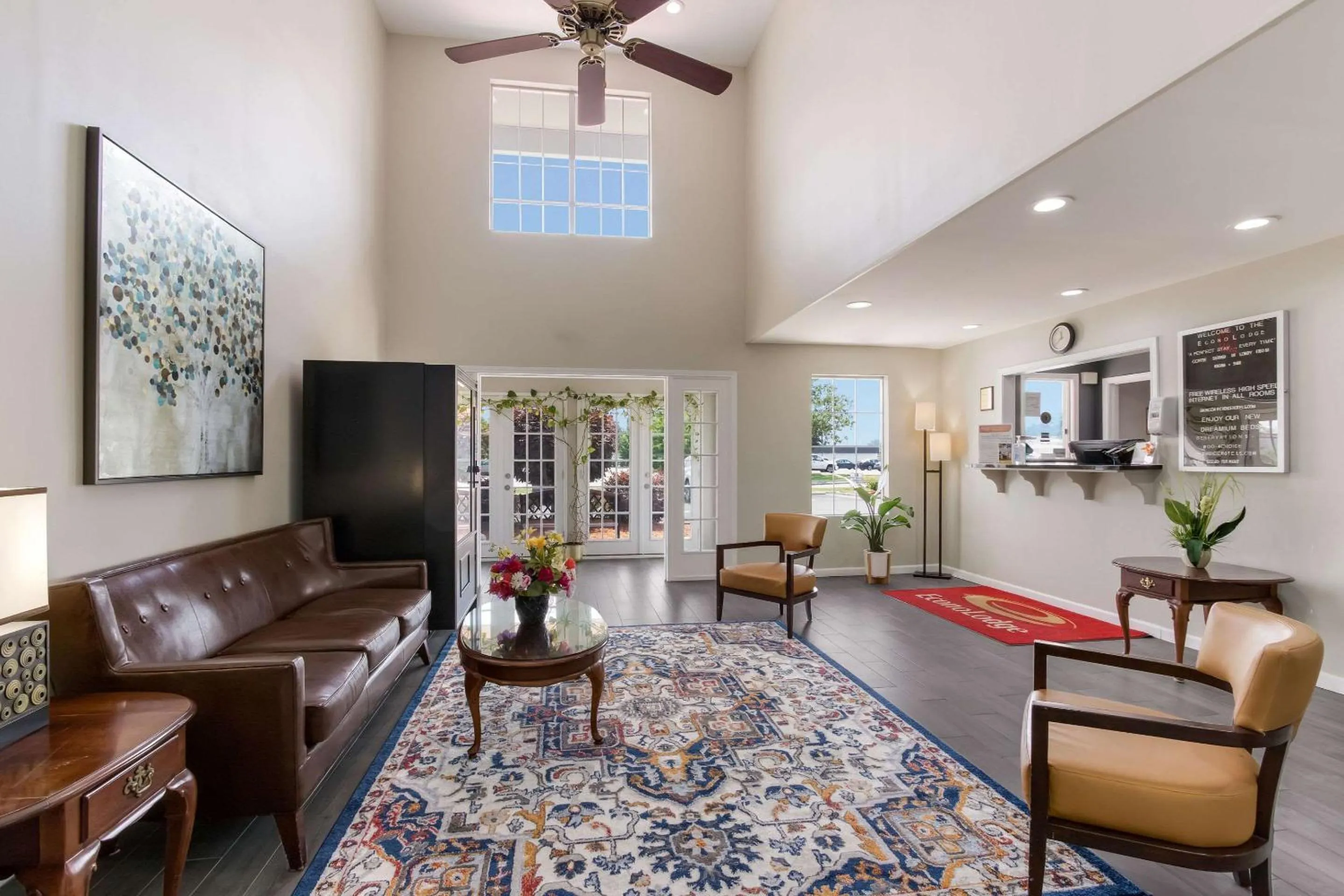 Lobby or reception in Econo Lodge Greenville near University