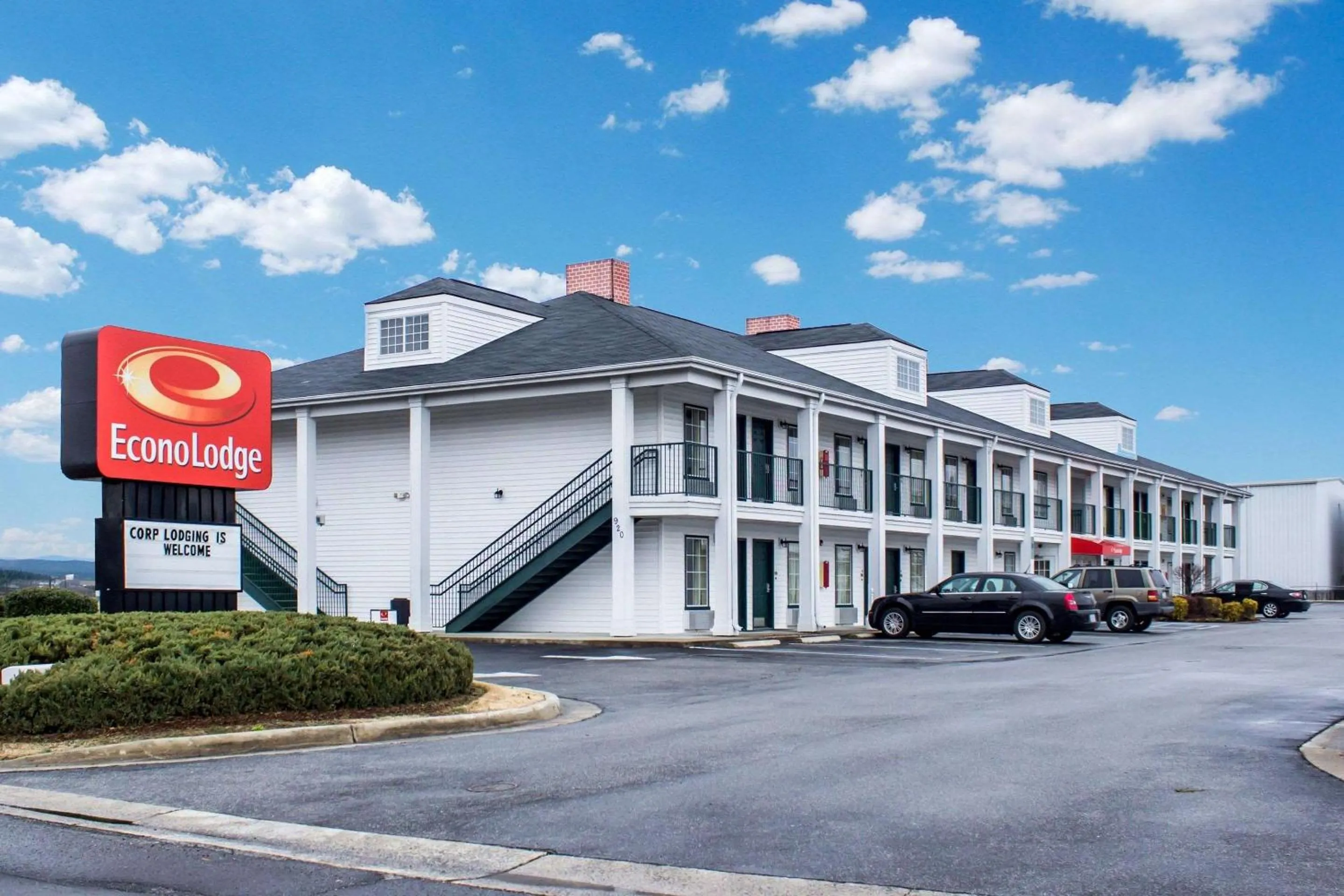 Property building in Econo Lodge Greenville near University
