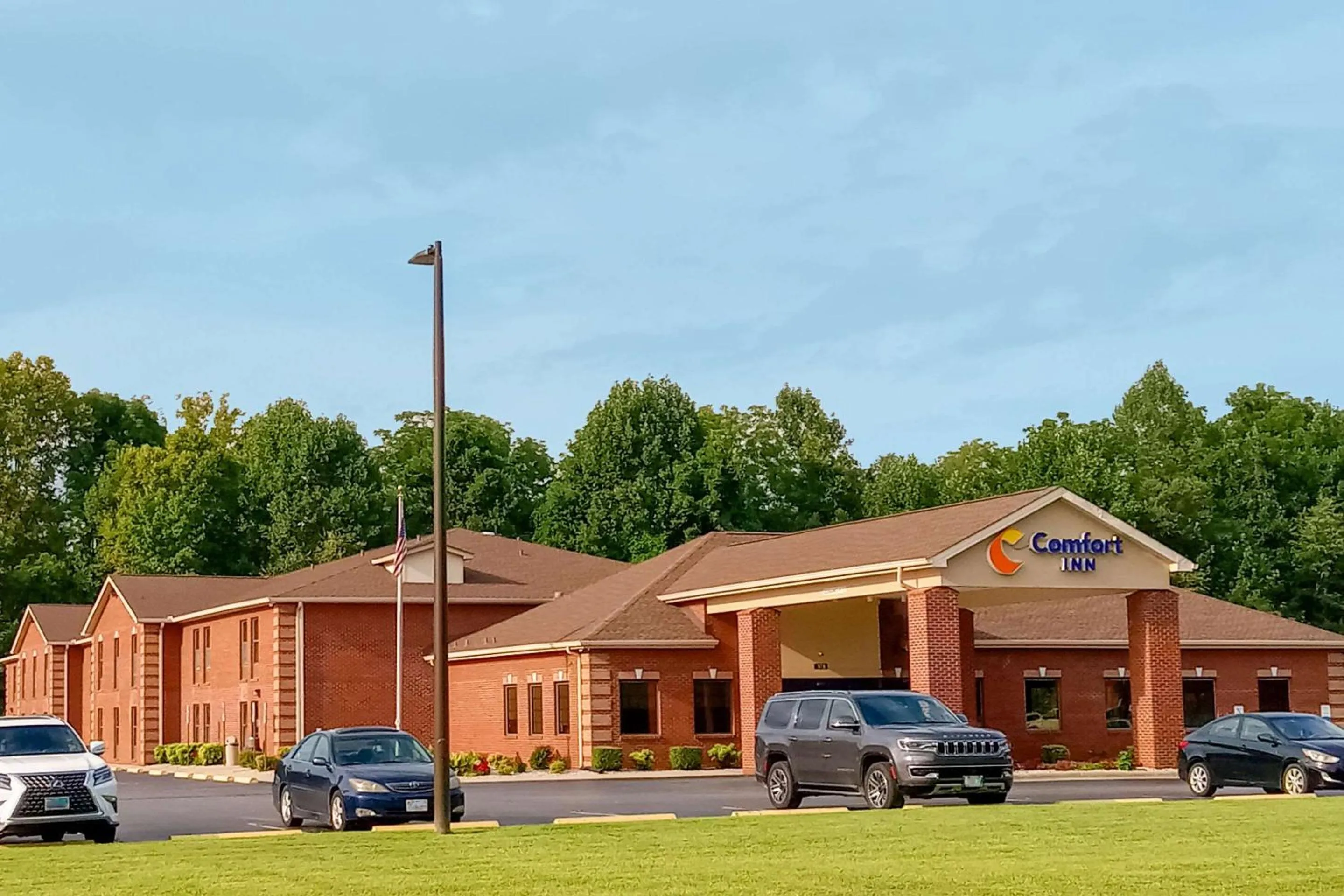 Property building in Comfort Inn near Downtown & Blue Ridge PKWY