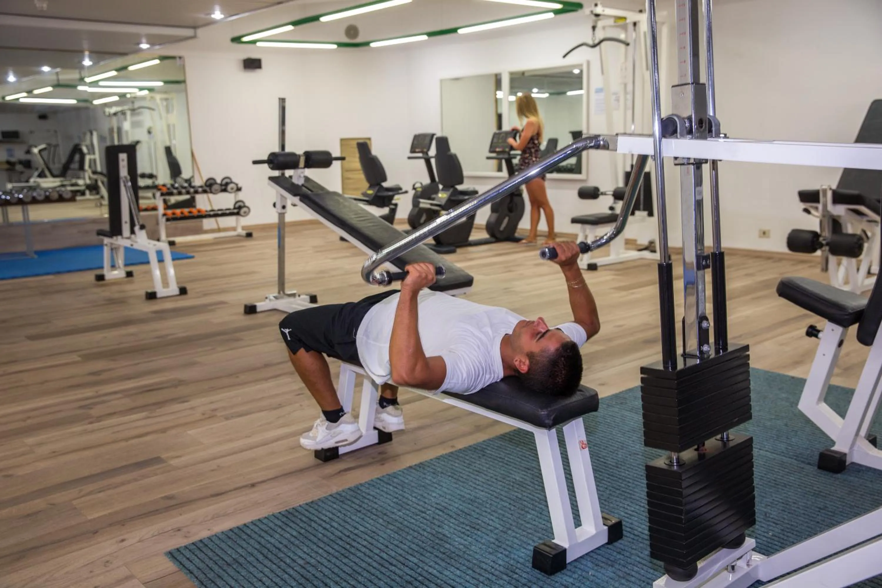 Fitness centre/facilities in Baia di Conte Resort