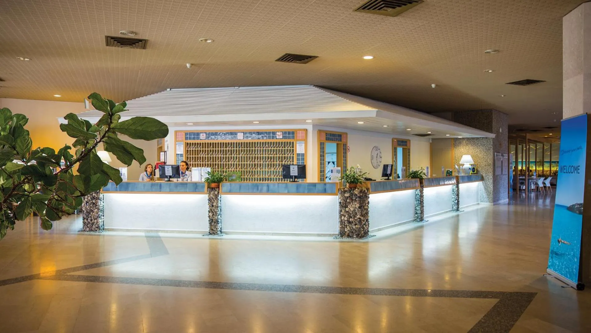 Lobby or reception in Baia di Conte Resort