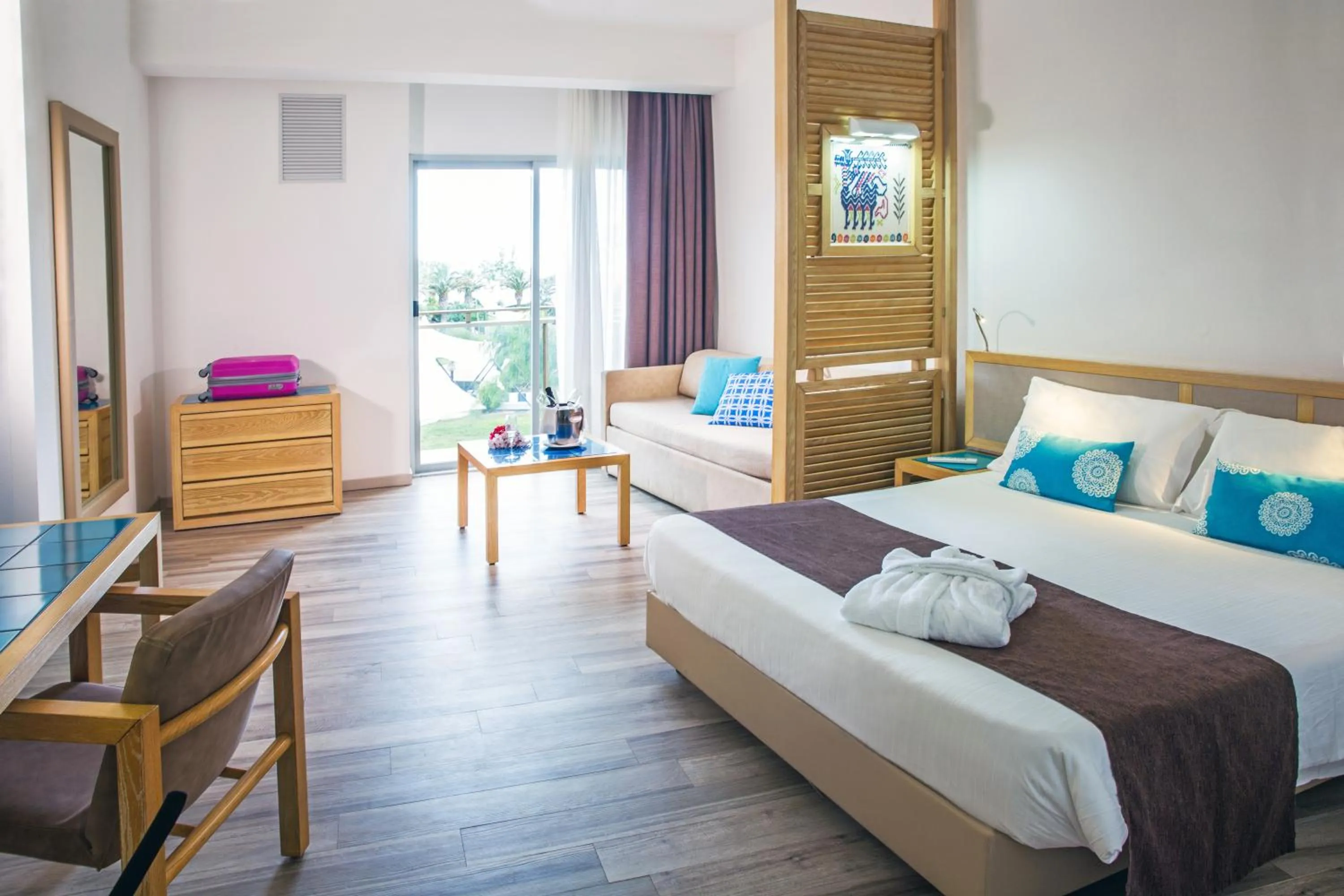 Bedroom, Bed in Baia di Conte Resort