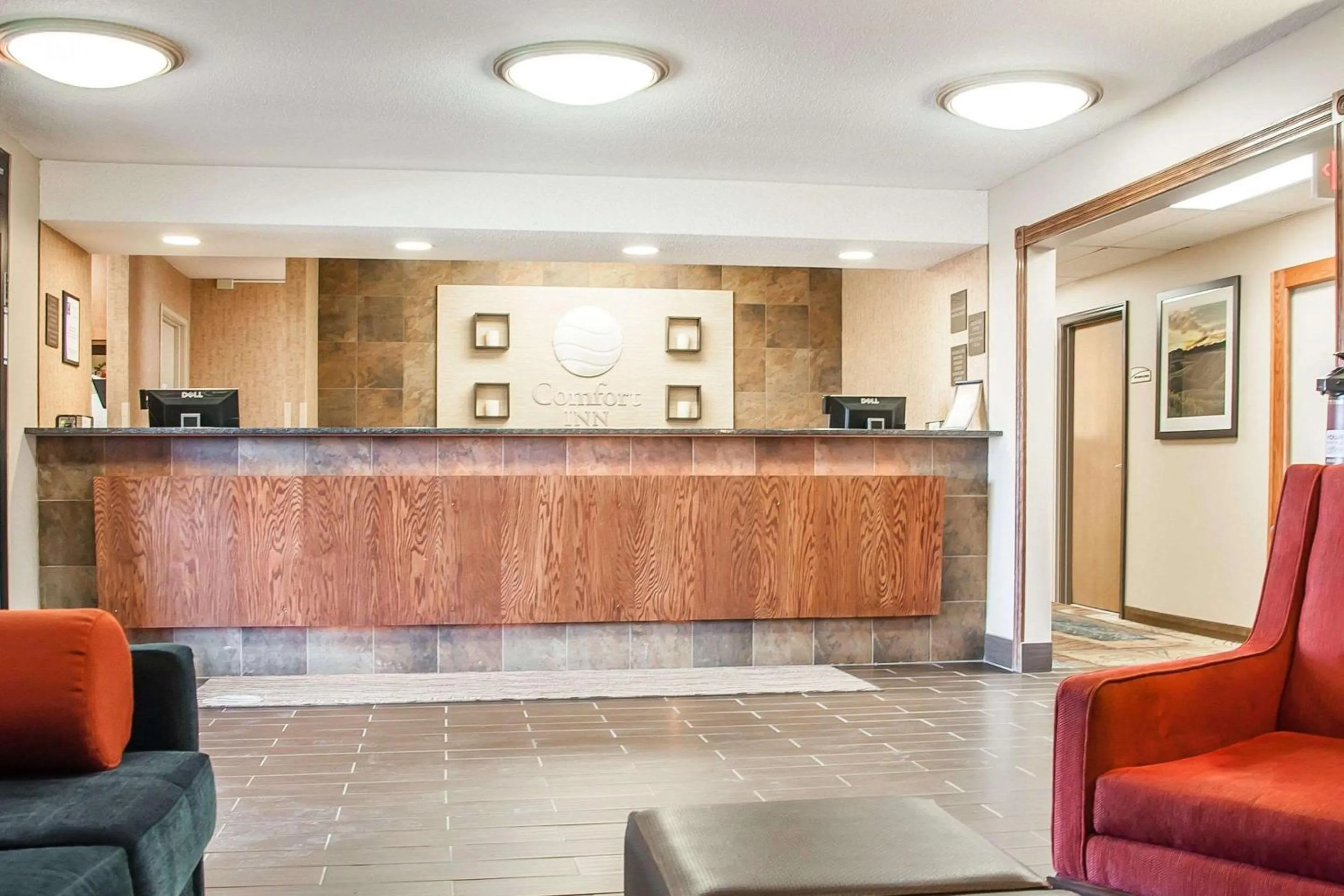 Lobby or reception in Comfort Inn Dickinson