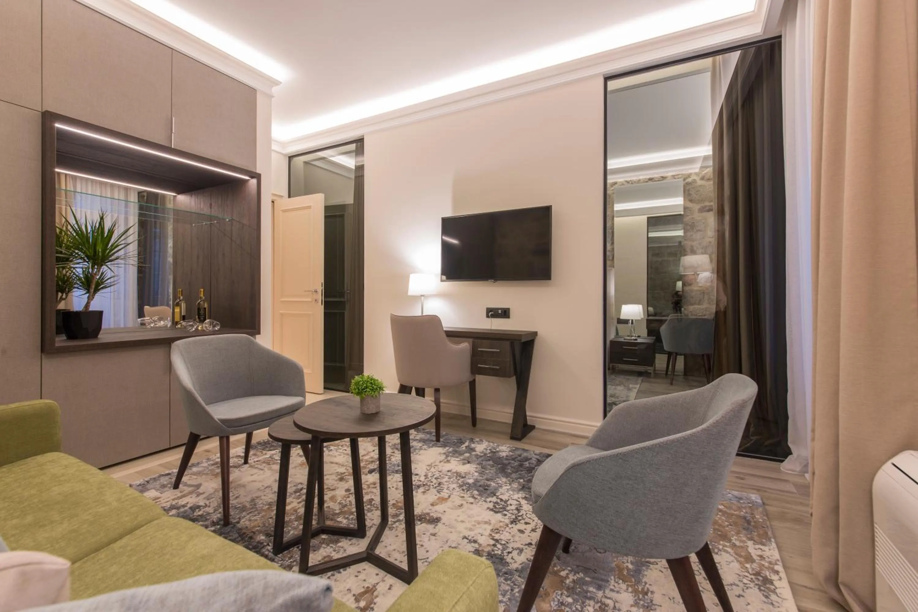 Living room in Heritage Hotel Leon Coronato