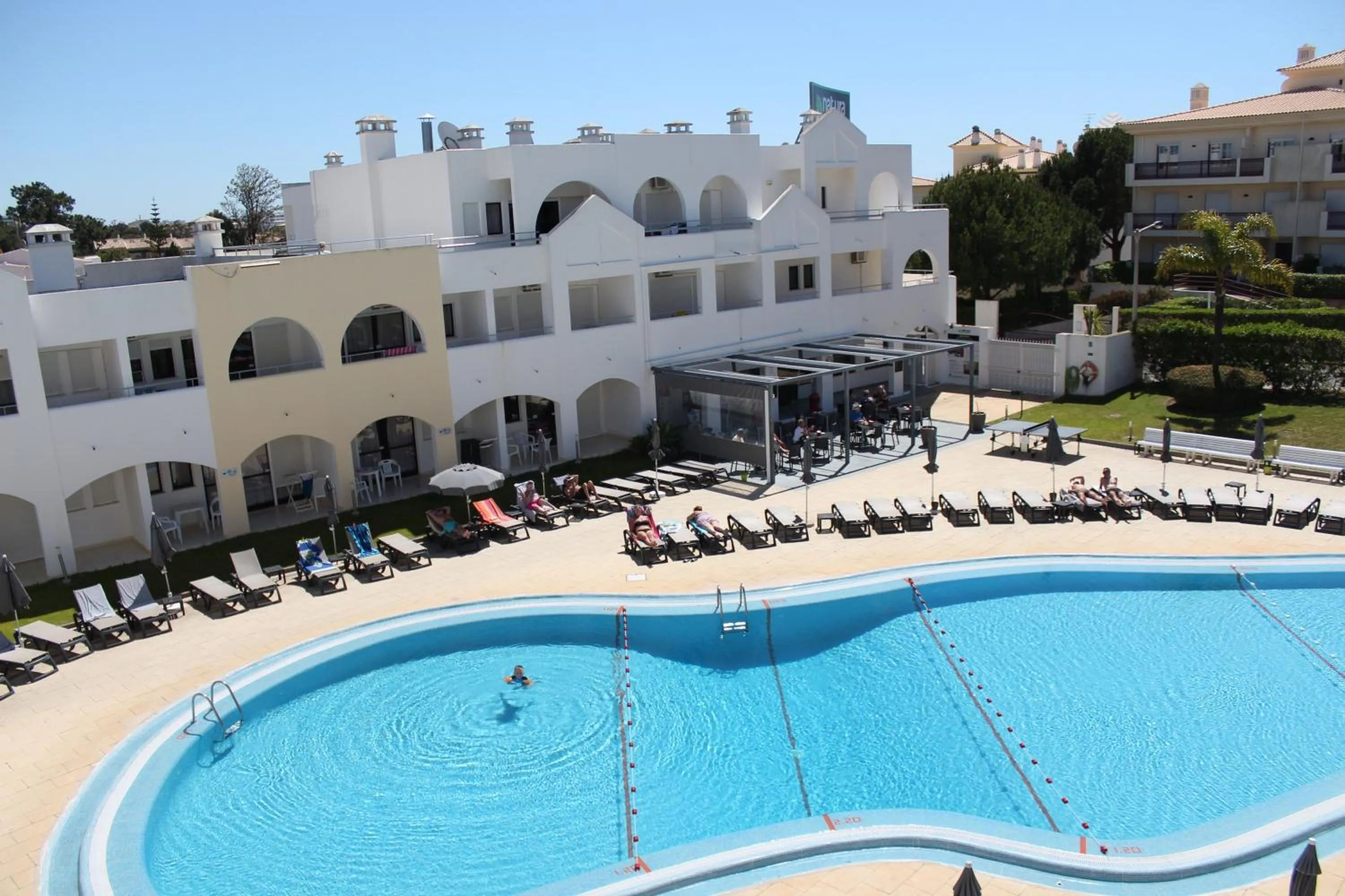Swimming pool in Natura Algarve Club