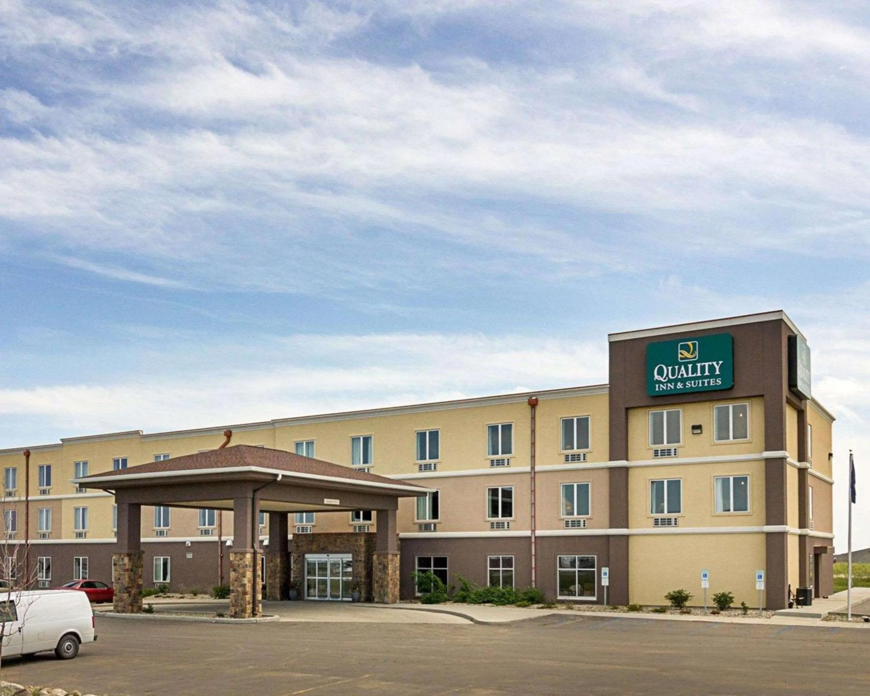Property building in Quality Inn & Suites Minot North
