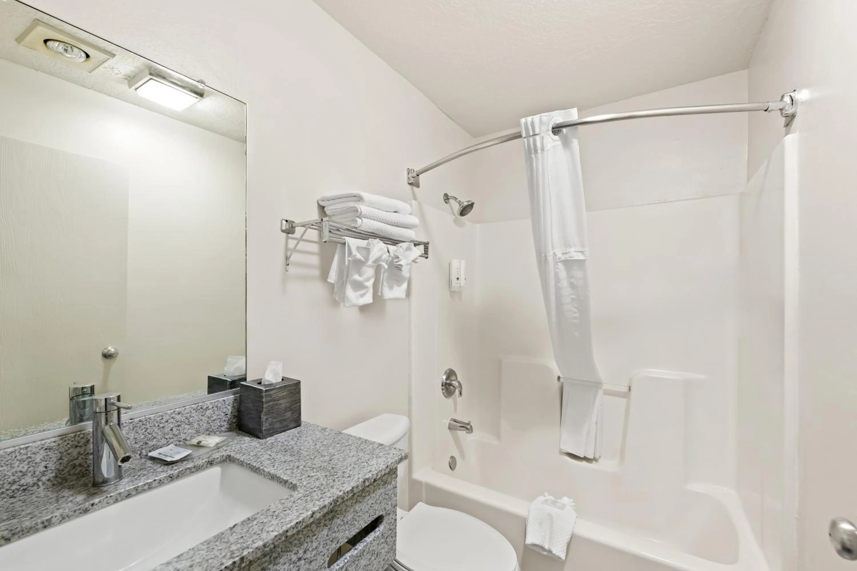 Shower in Quality Inn