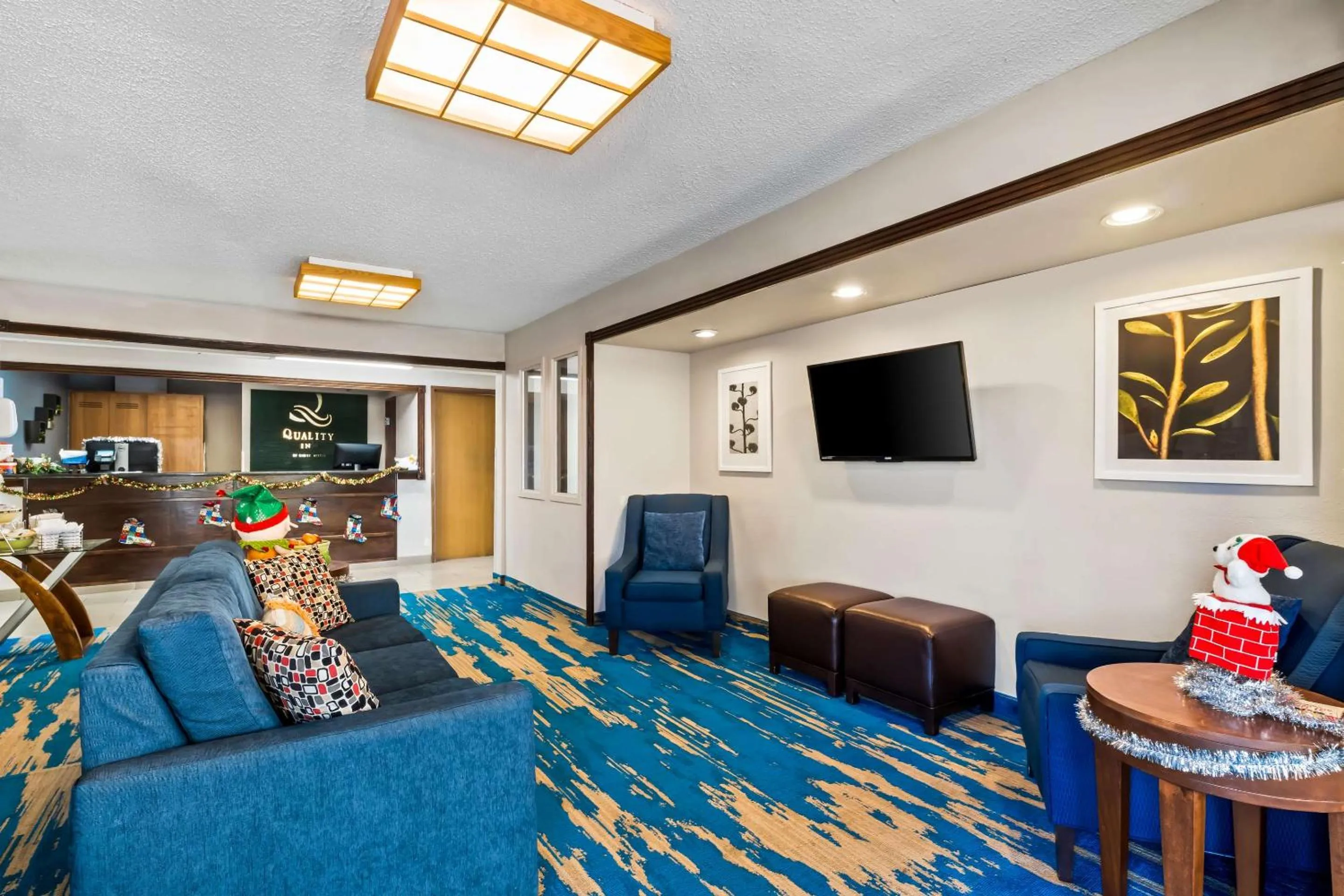 Lobby or reception in Quality Inn Sidney I-80