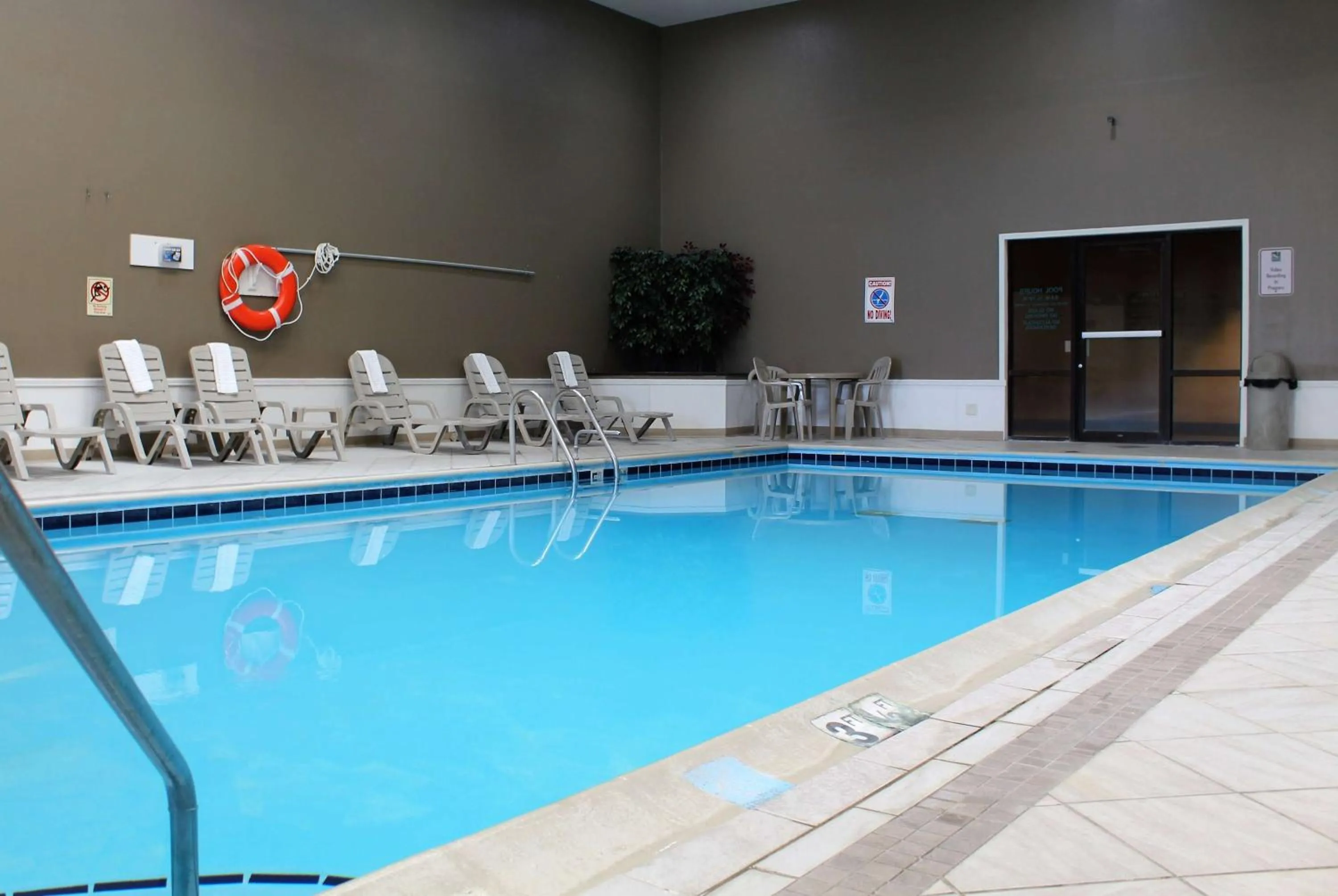 Pool view in Ramada by Wyndham North Platte