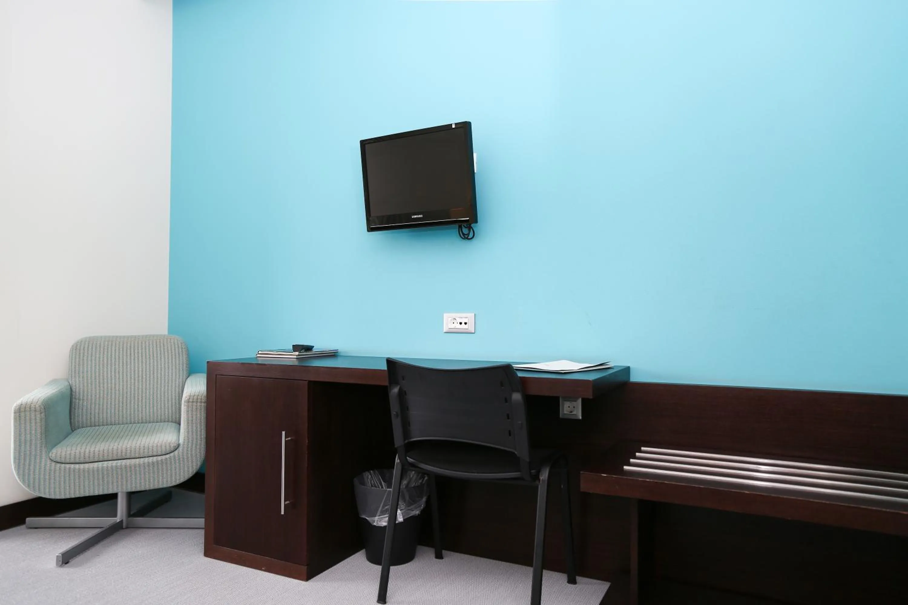 Seating area in Hotel Praia