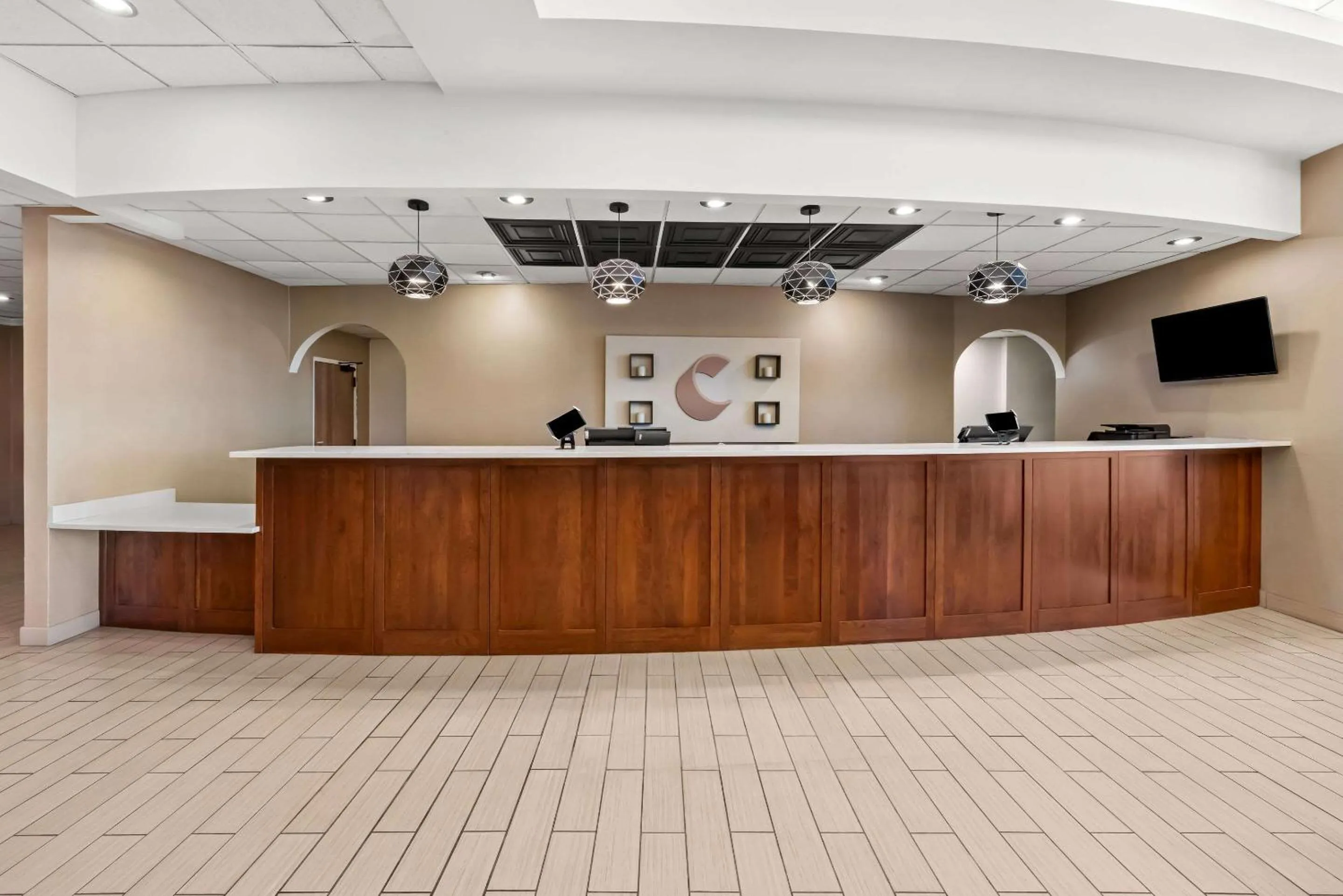 Lobby or reception in Comfort Inn & Suites Omaha Central