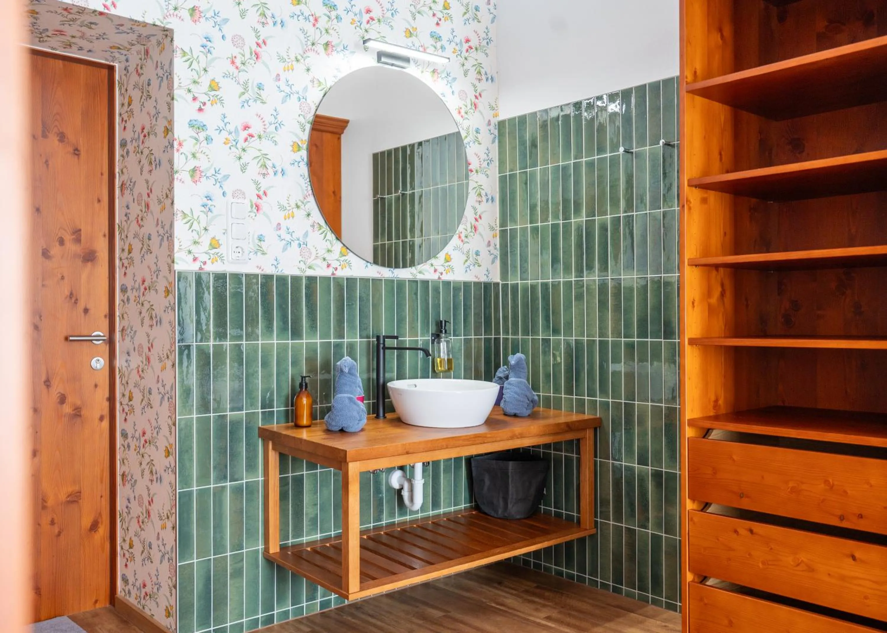 Decorative detail in Hotel Krone Tirol