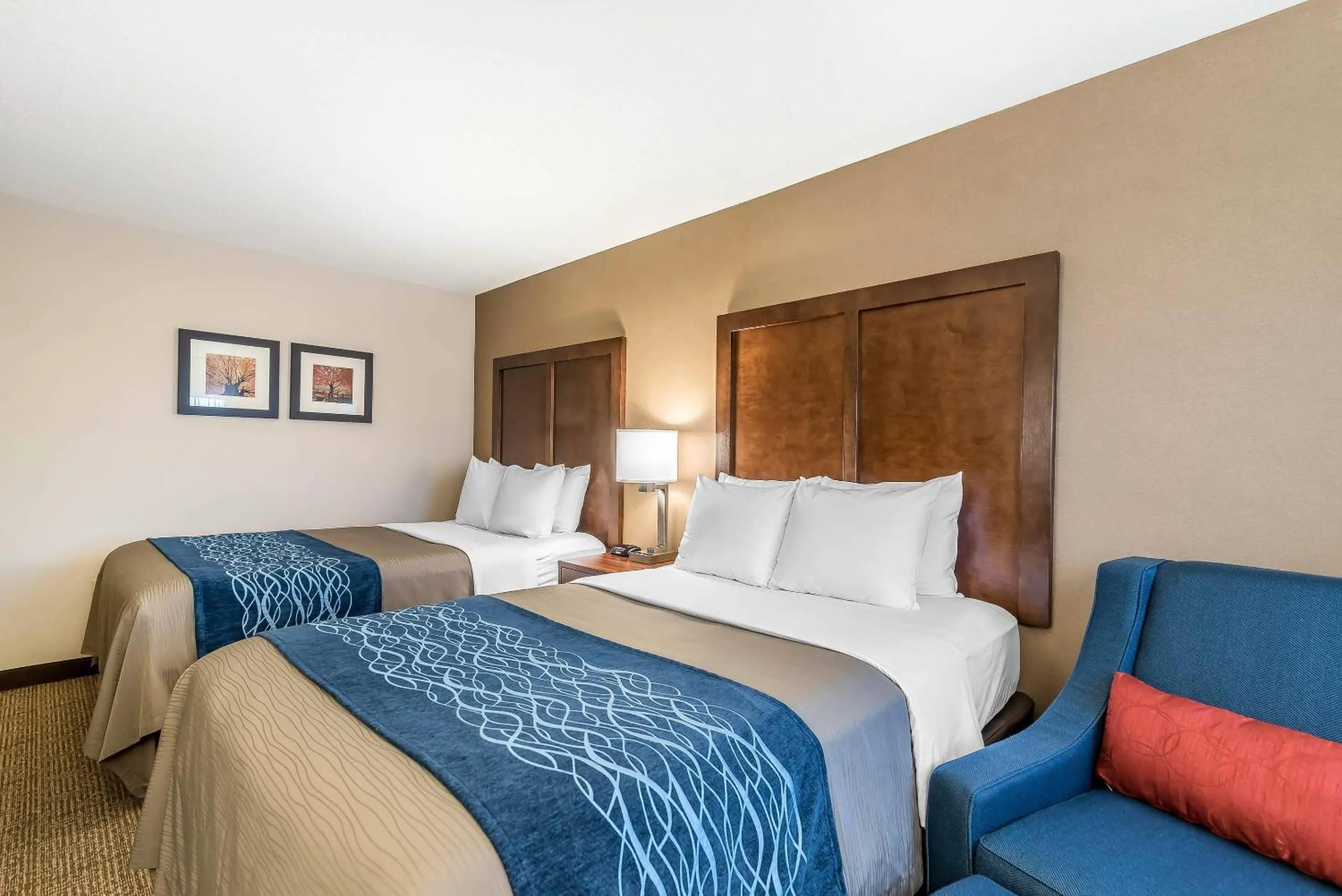 Bedroom, Bed in Comfort Inn Concord South End