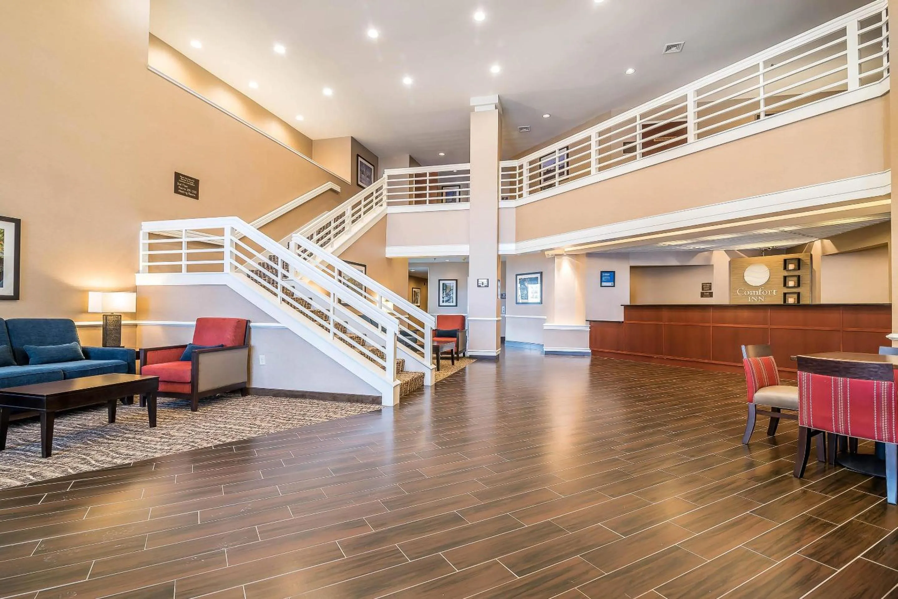 Lobby or reception in Comfort Inn Concord South End