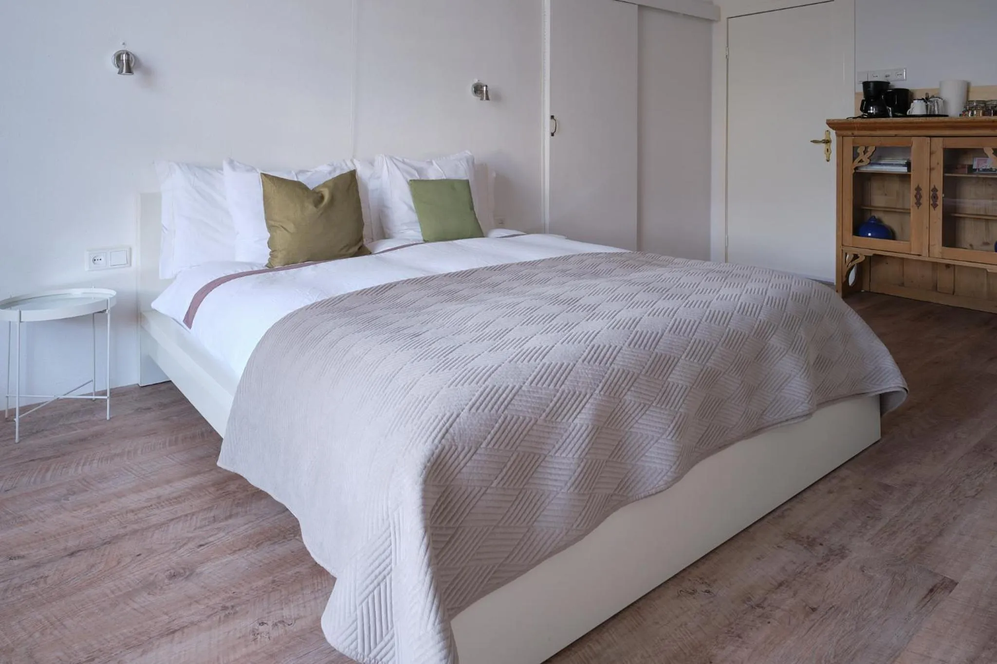 Bed in Het Gecroonde Swaert B&B