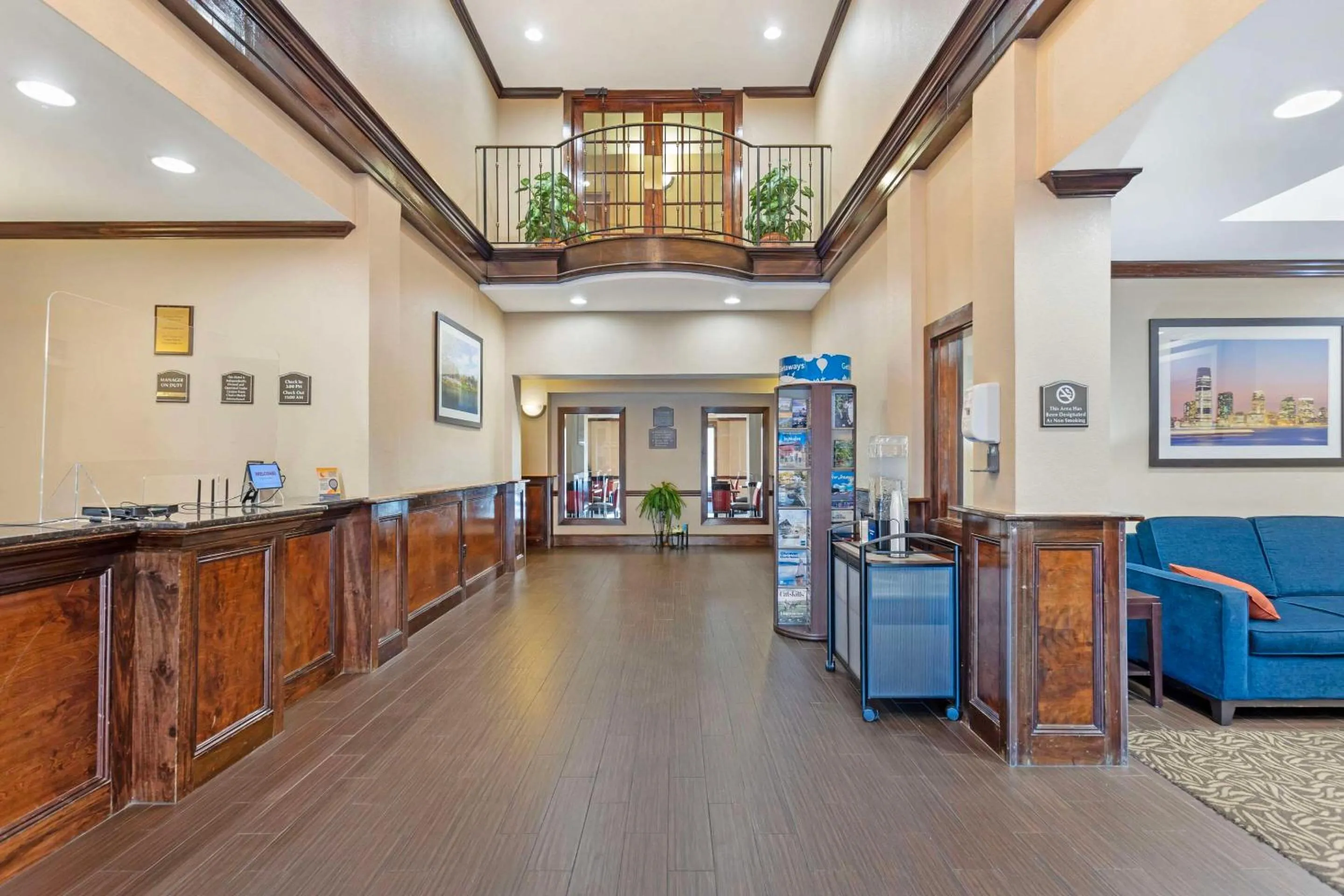 Lobby or reception in Comfort Inn & Suites Carneys Point - Pennsville