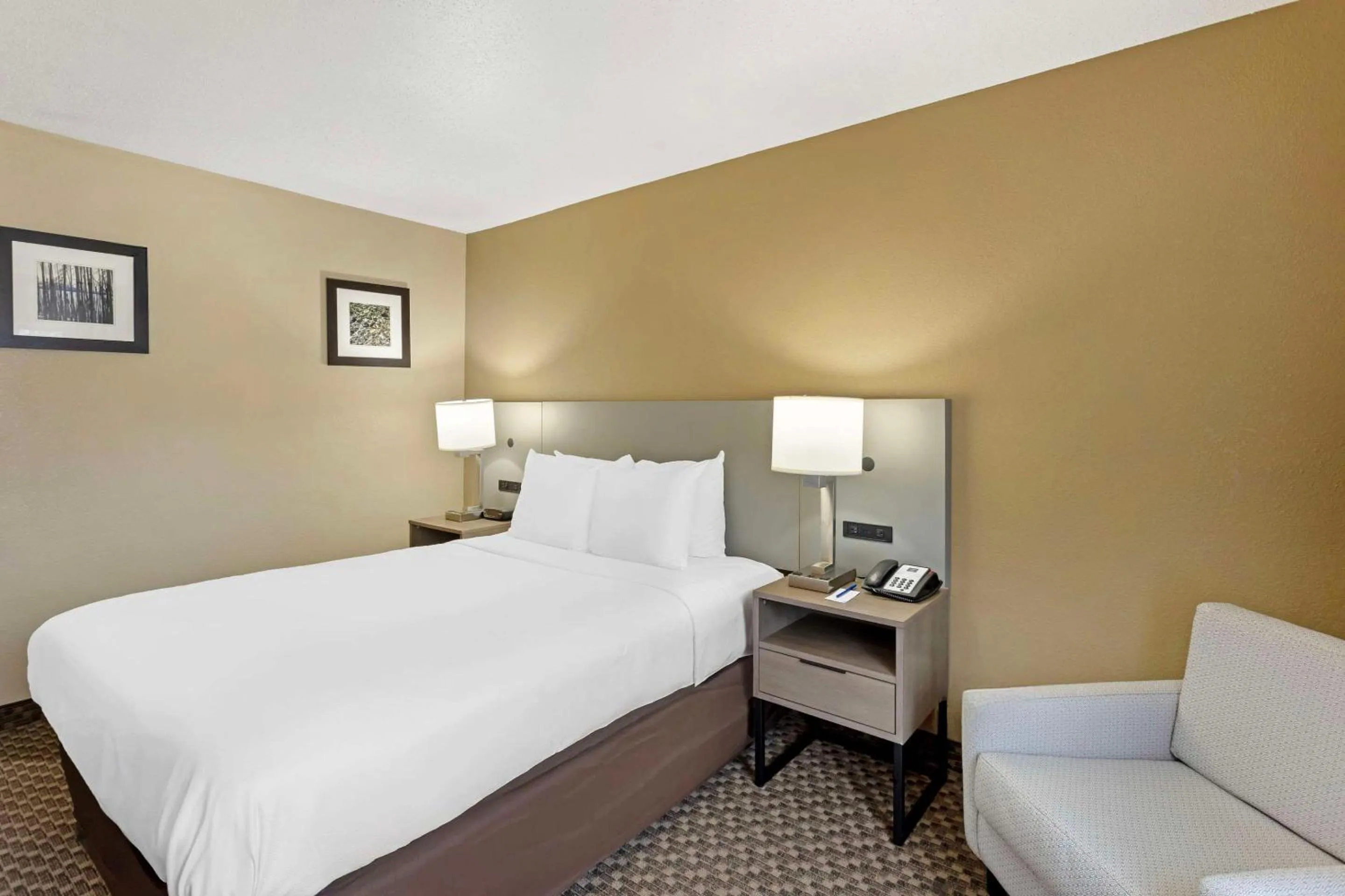 Bedroom, Bed in Comfort Inn & Suites Carneys Point - Pennsville