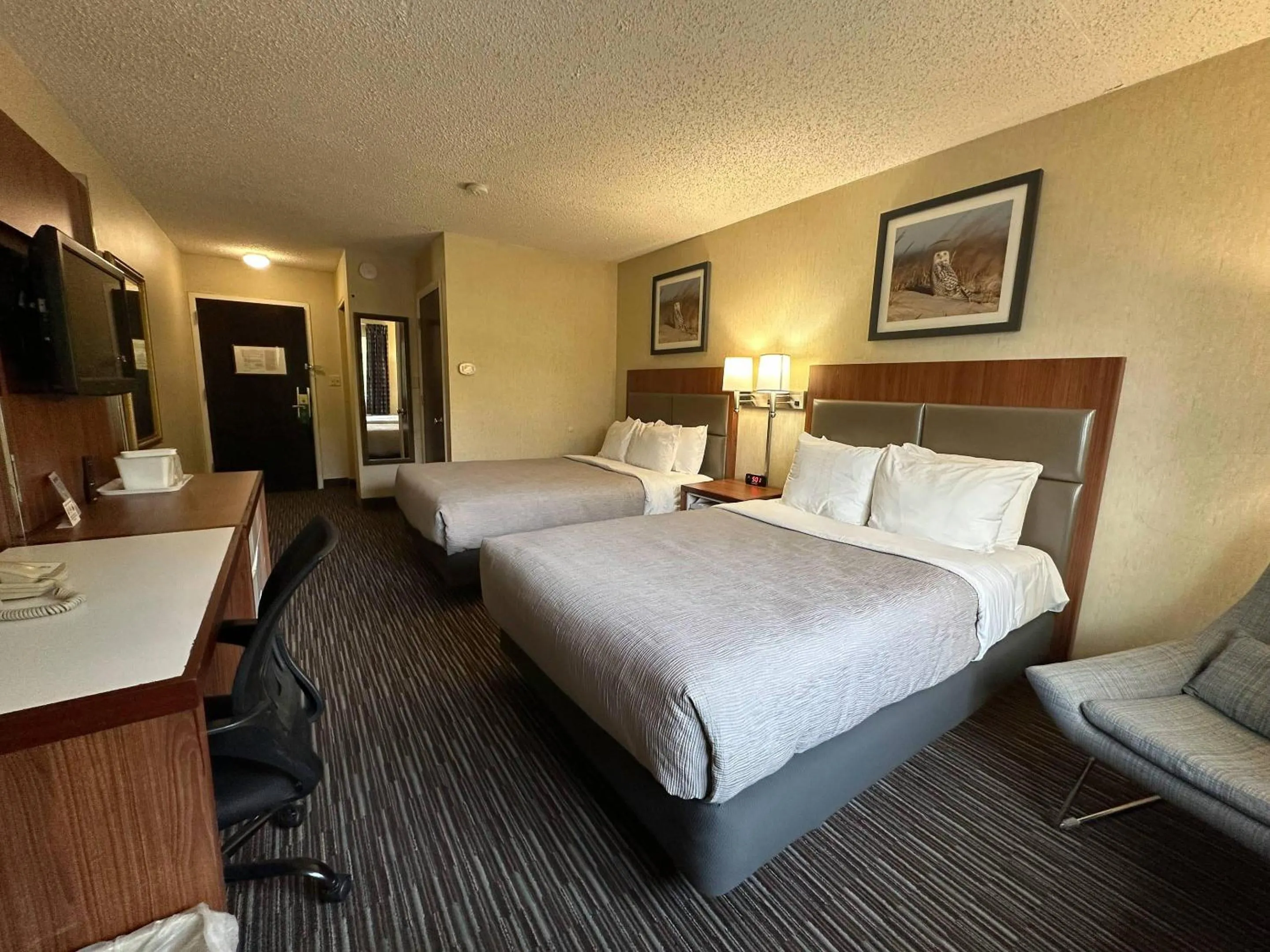 Bedroom, Bed in Quality Inn near Toms River Corporate Park