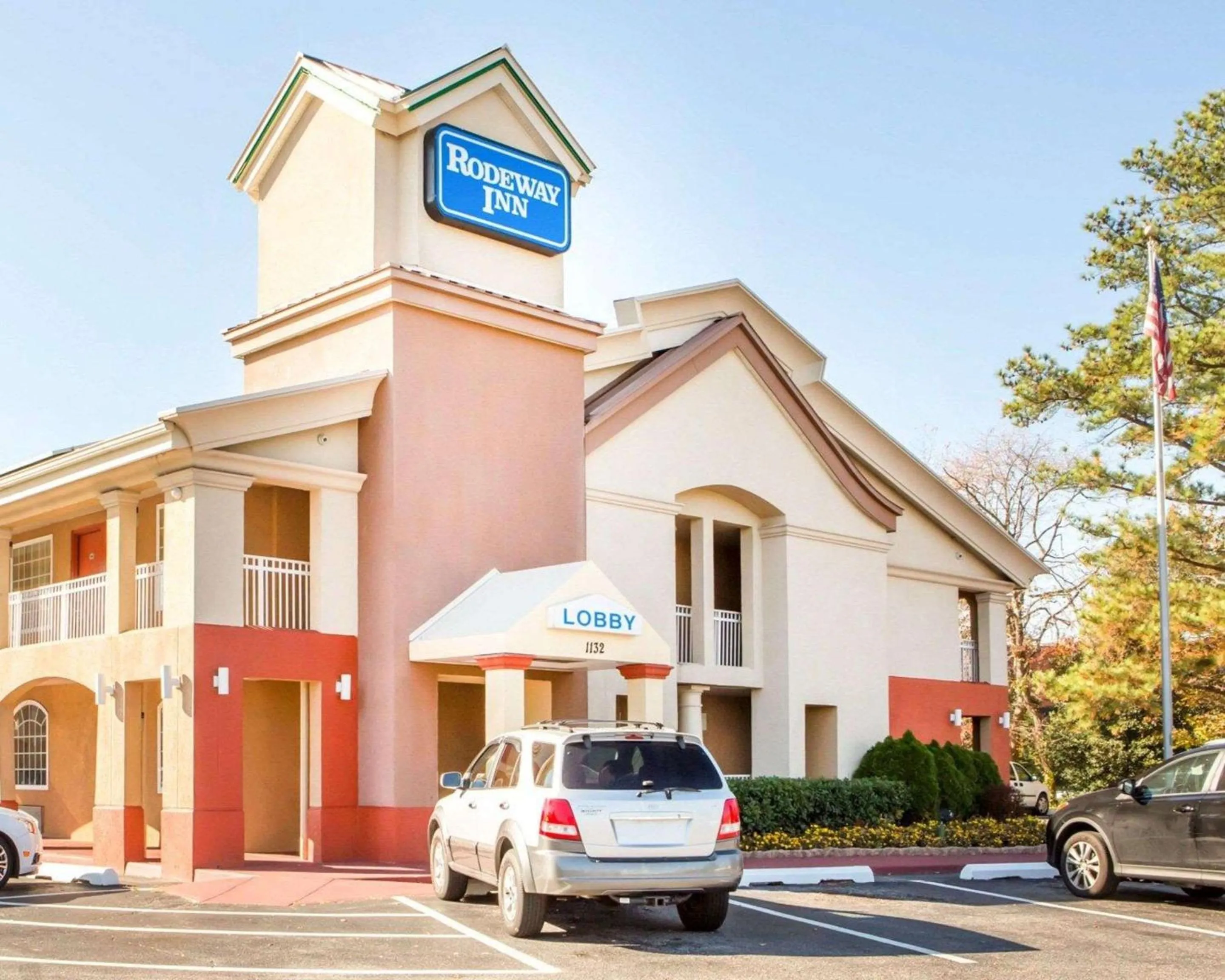 Property building in Rodeway Inn Mount Laurel Hwy 73
