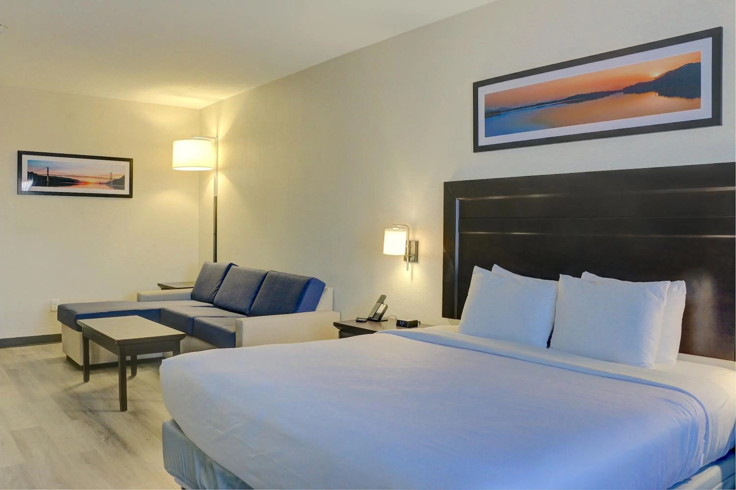 Bed in Quality Inn & Suites Roswell North