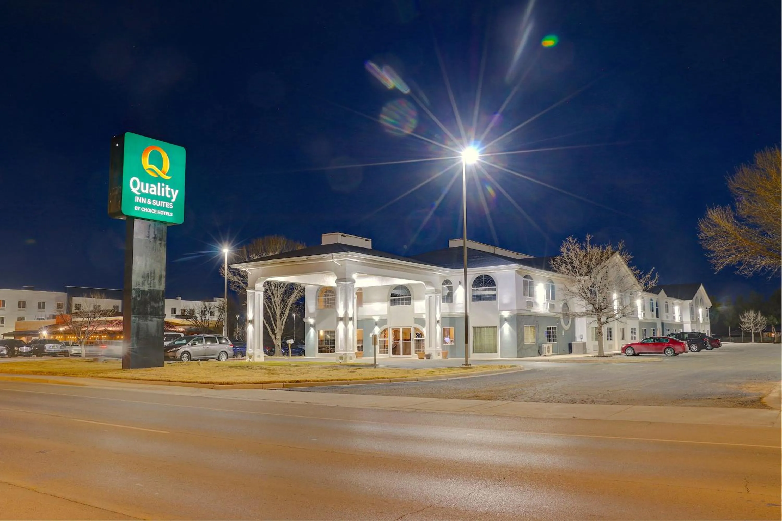 Property building in Quality Inn & Suites Roswell North