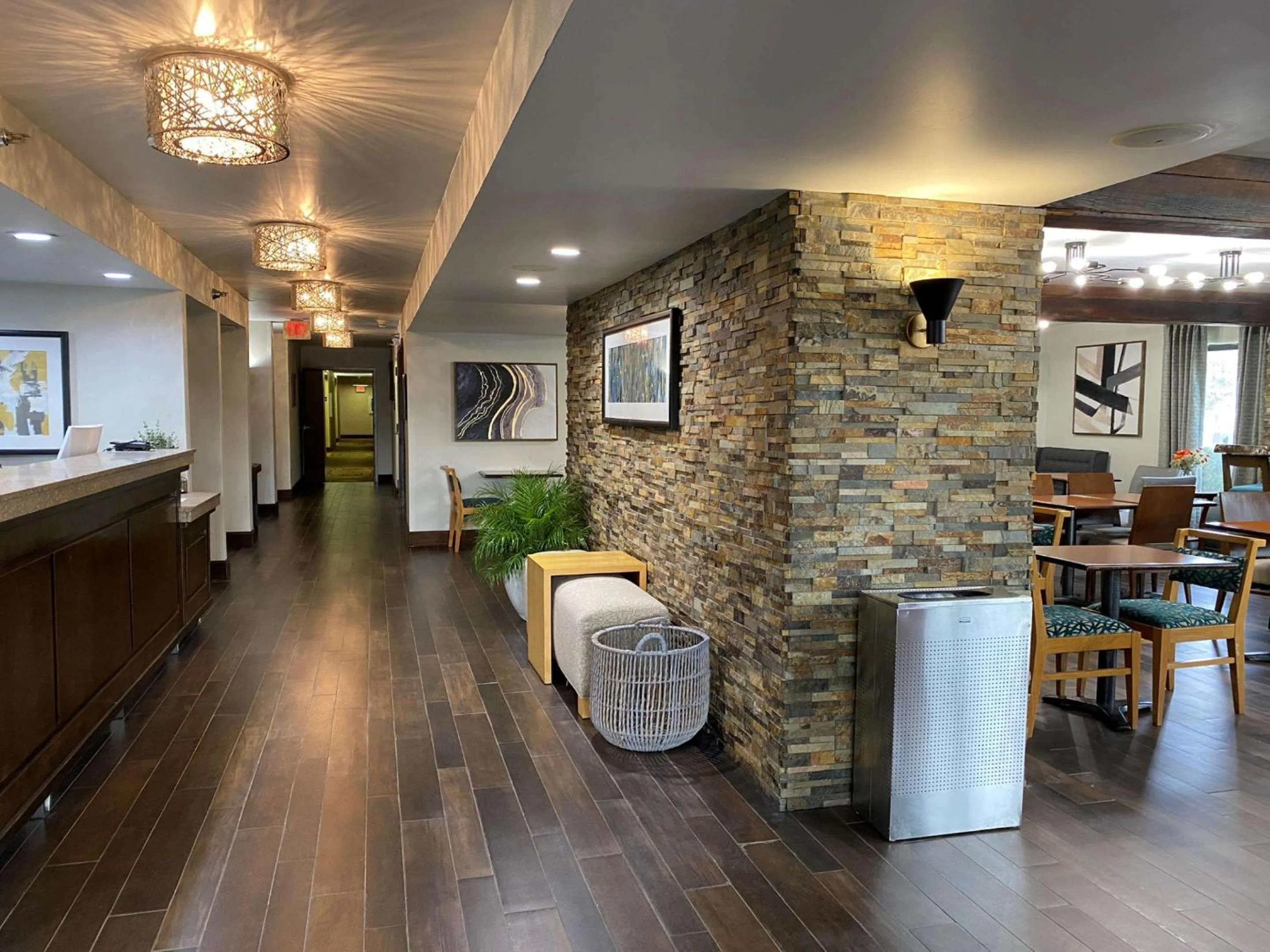 Lobby or reception in The Addison Hotel SureStay Collection by Best Western