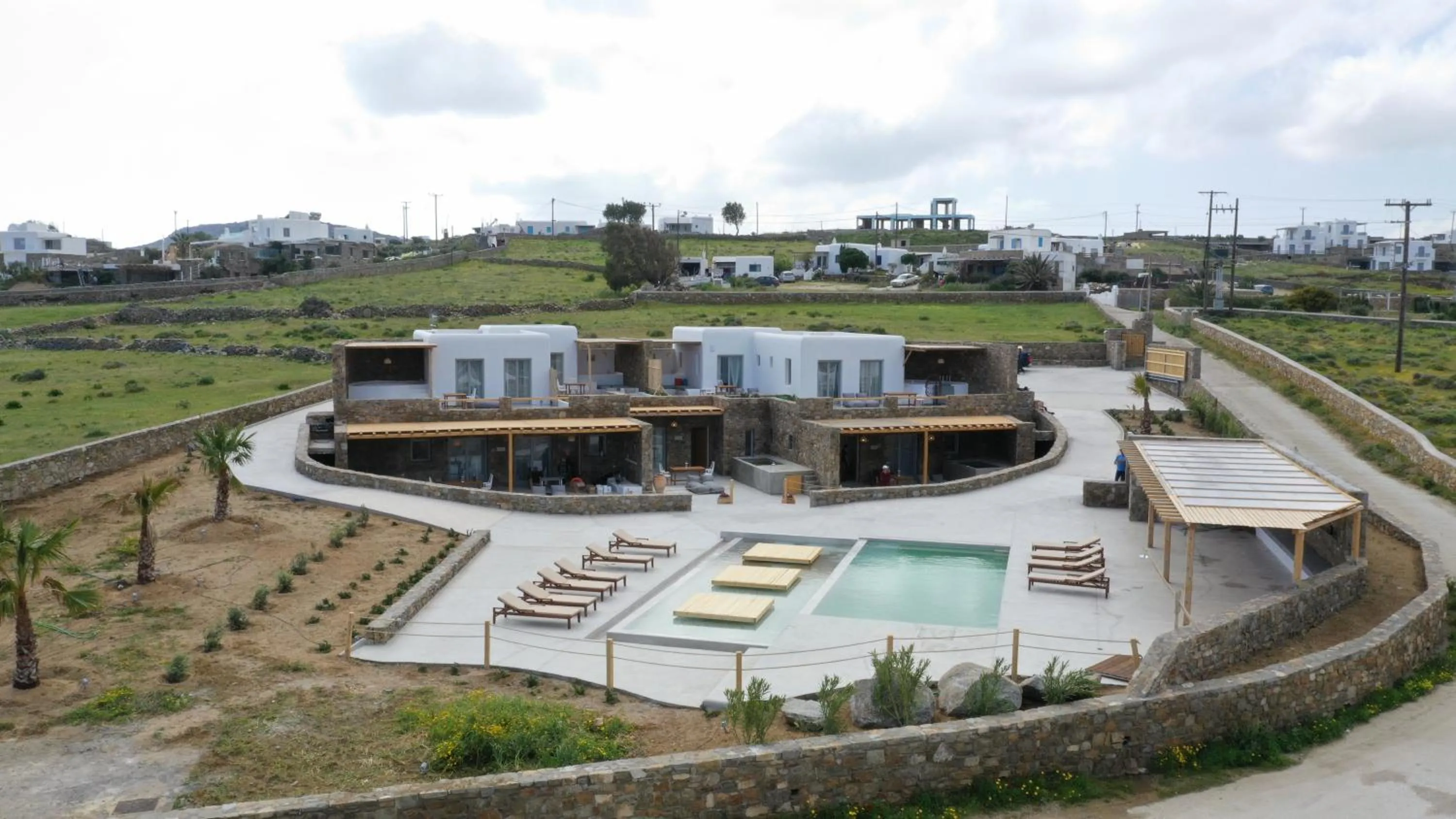 Property building in Myconian Crown Suites