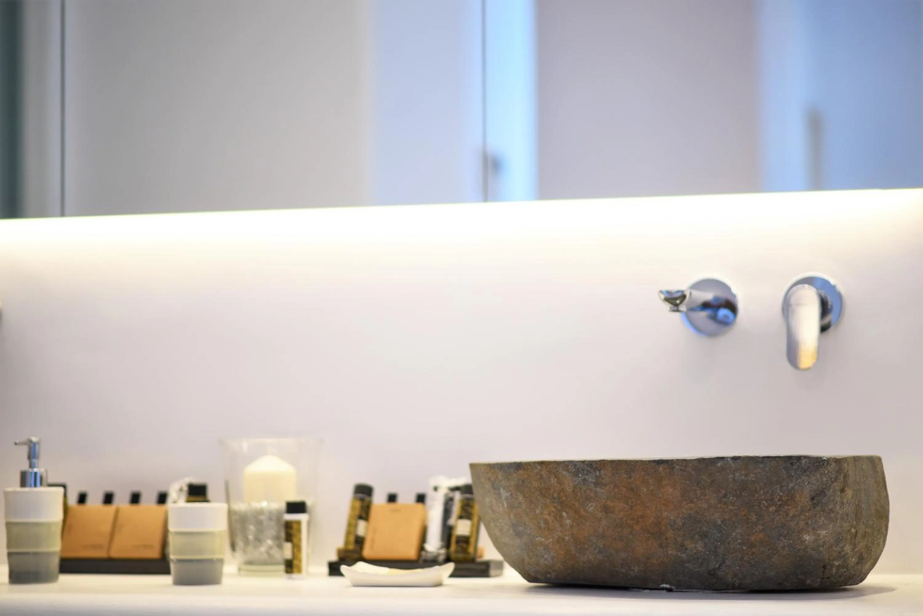 Bathroom in Myconian Crown Suites