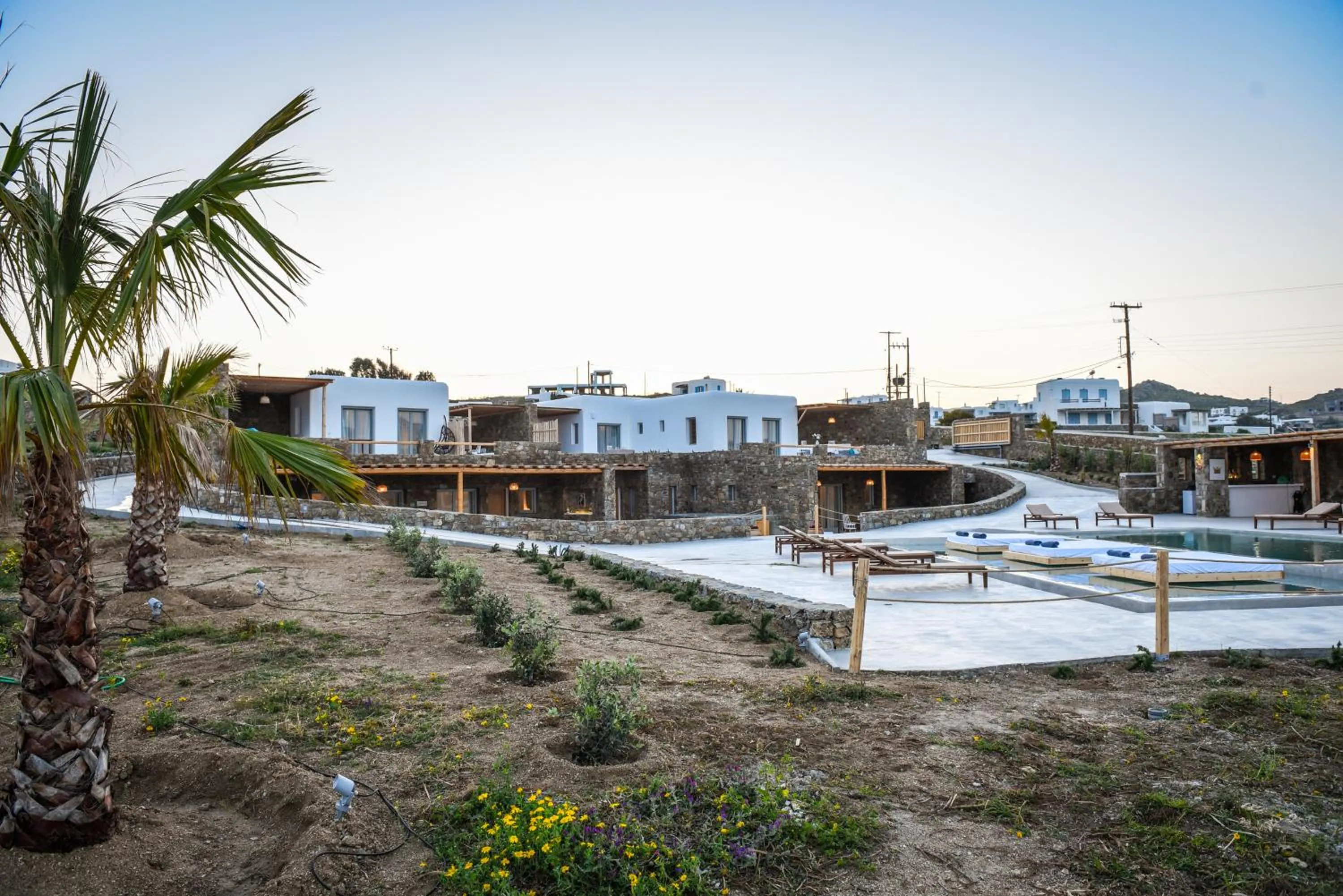 Property building in Myconian Crown Suites