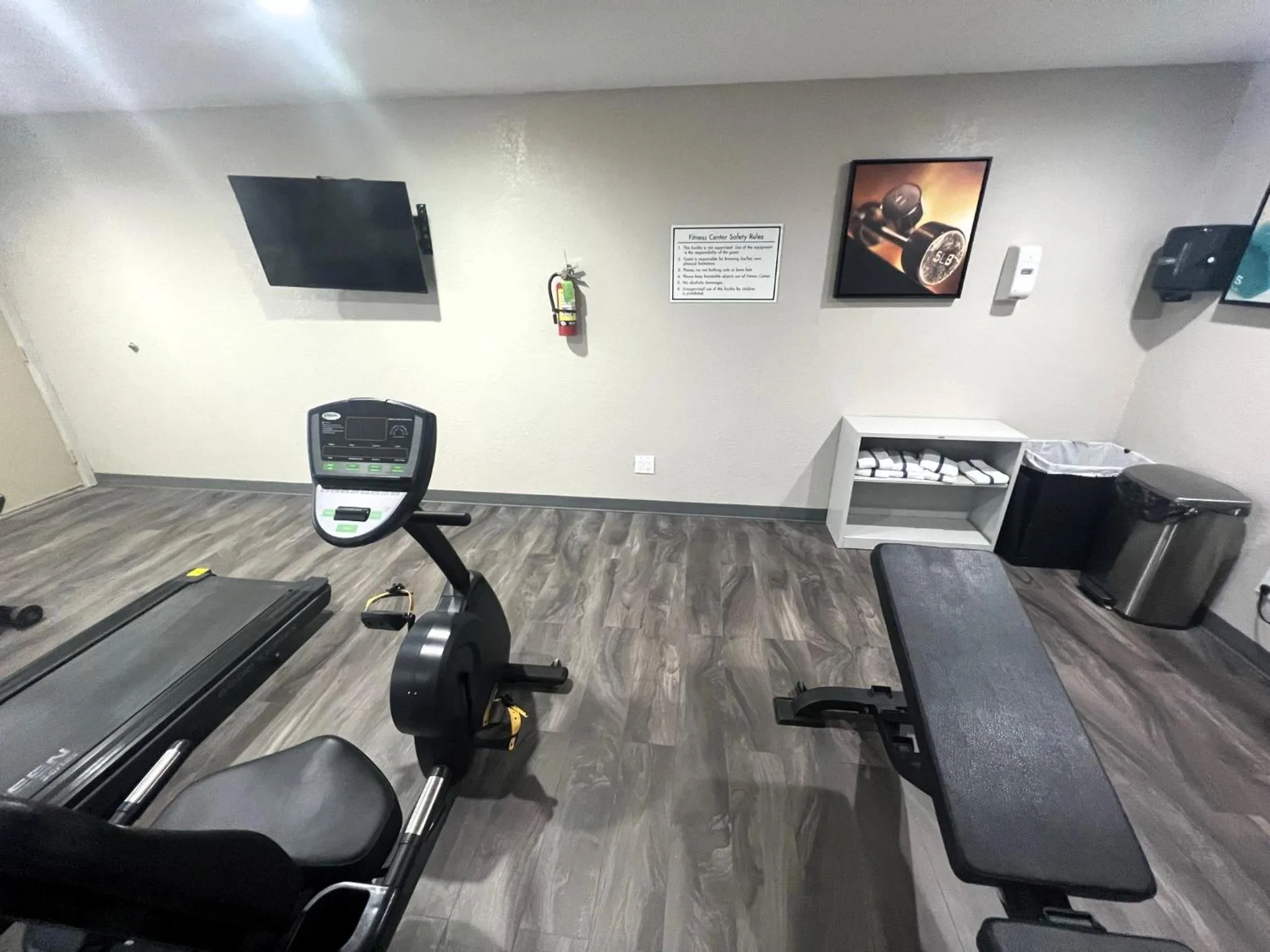 Fitness centre/facilities in Quality Inn & Suites Near White Sands National Park