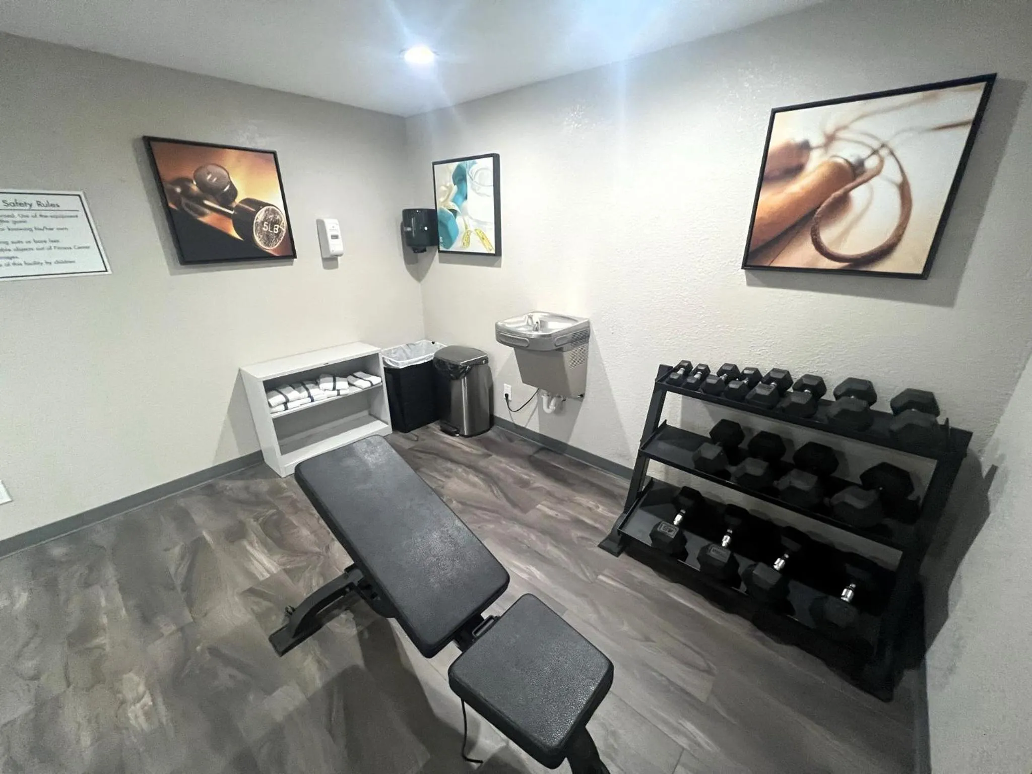 Fitness centre/facilities in Quality Inn & Suites Near White Sands National Park
