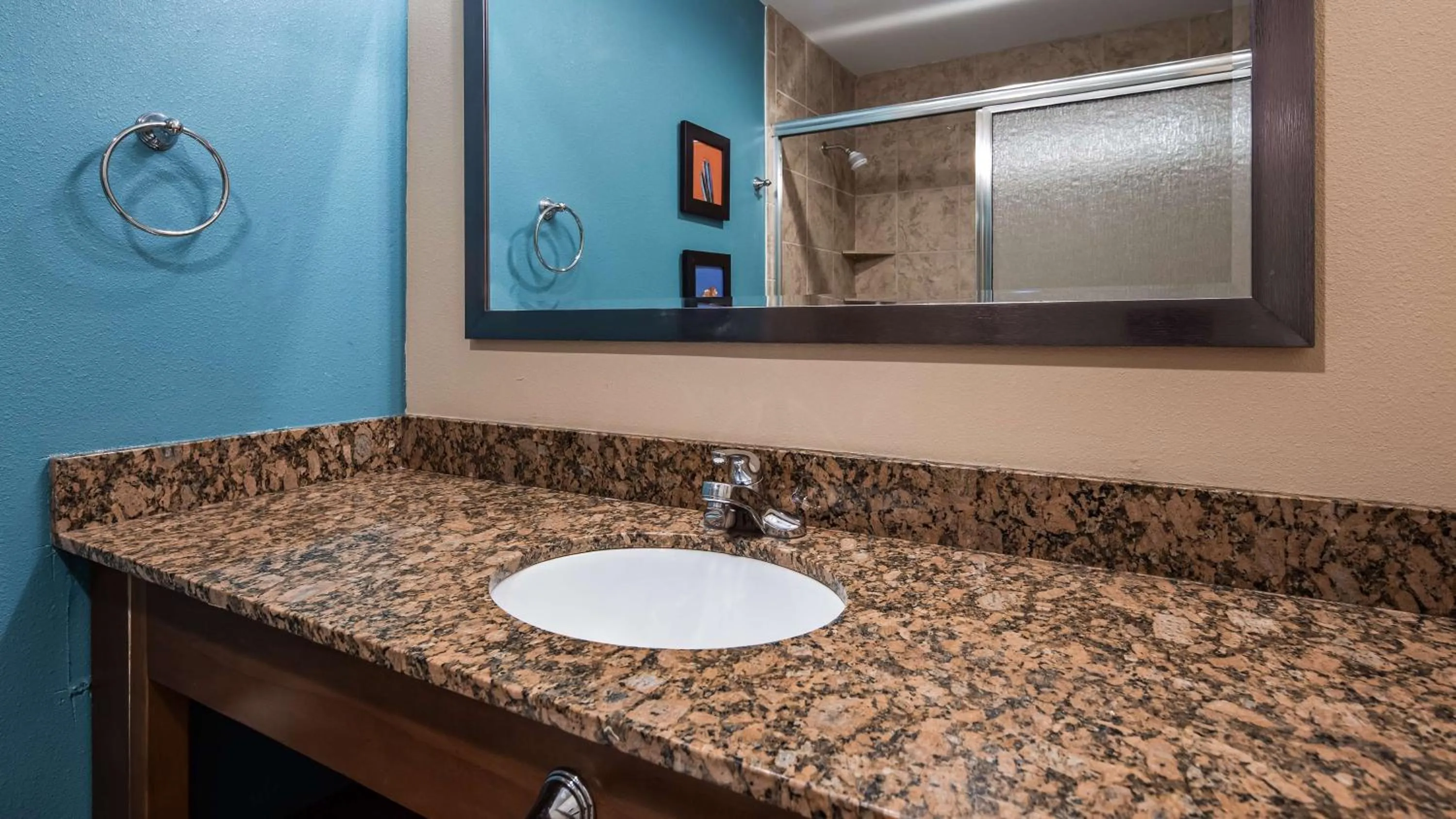 Bathroom in Best Western Cannon A.F.B.