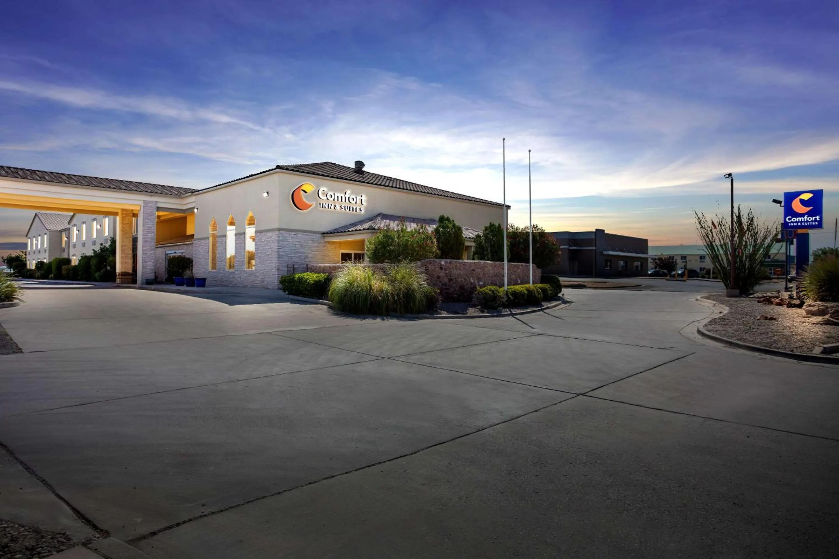 Property building in Comfort Inn & Suites I-25 near Spaceport America