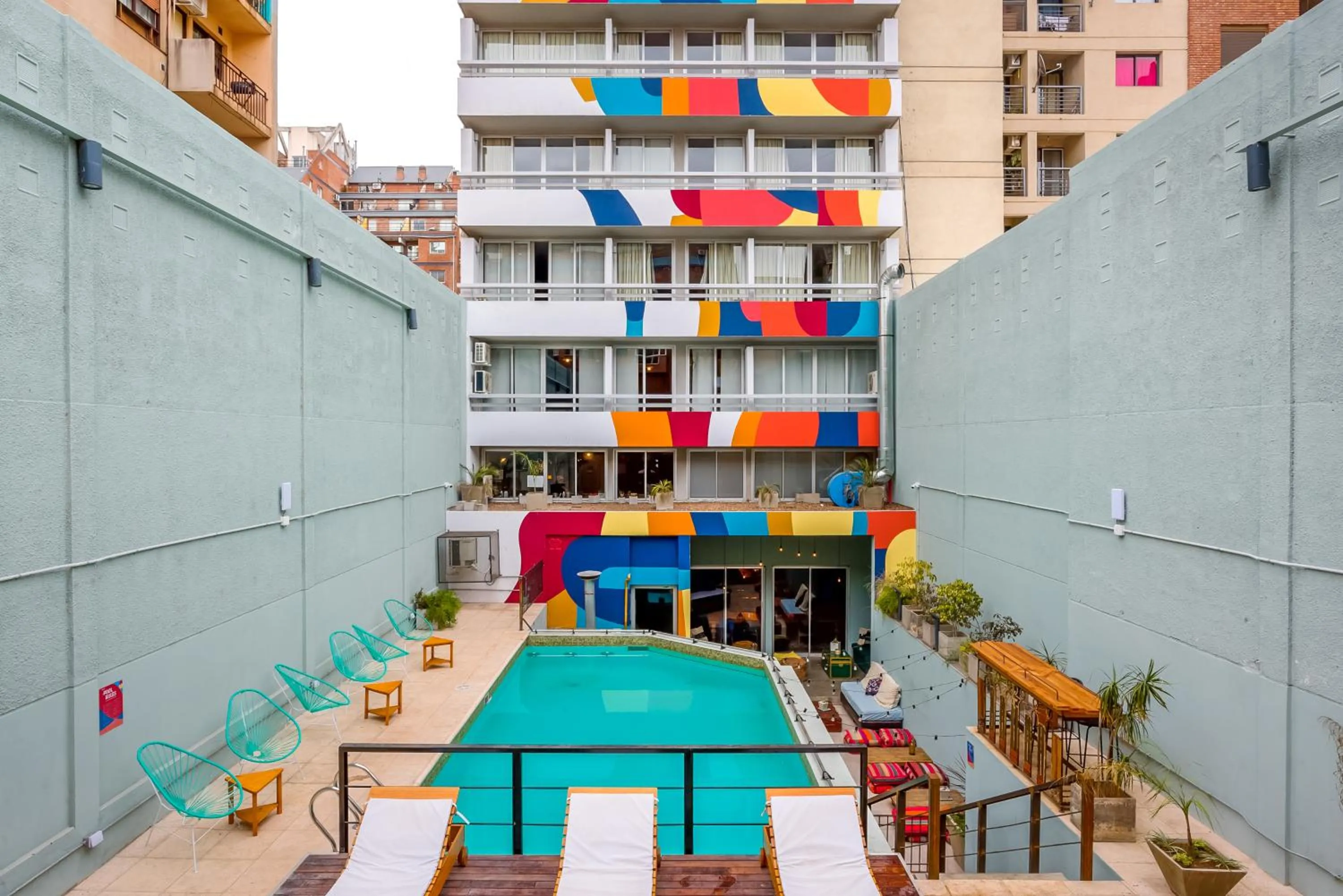 Swimming pool in Selina Nueva Cordoba