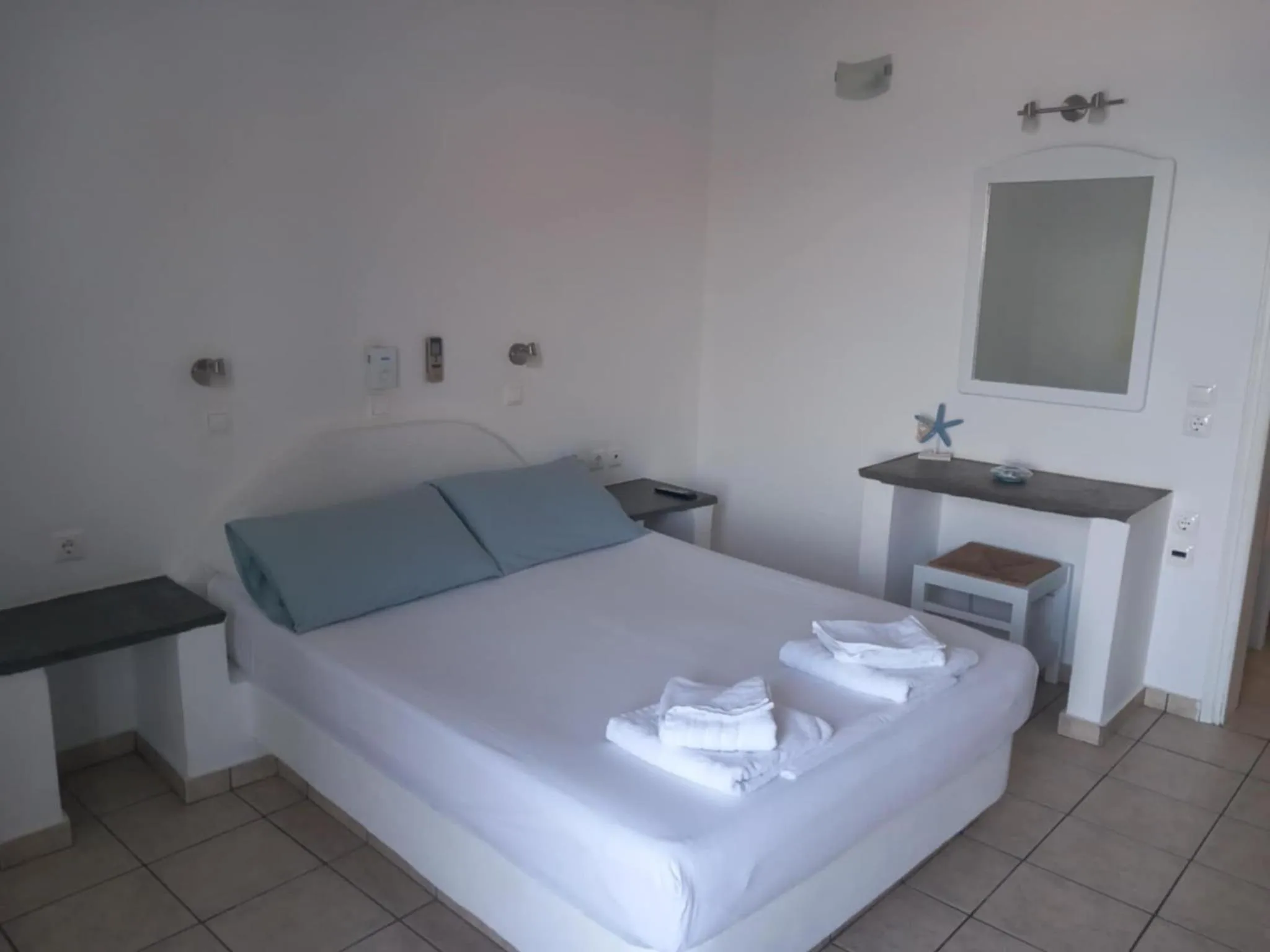 Bed in Studios Margarita