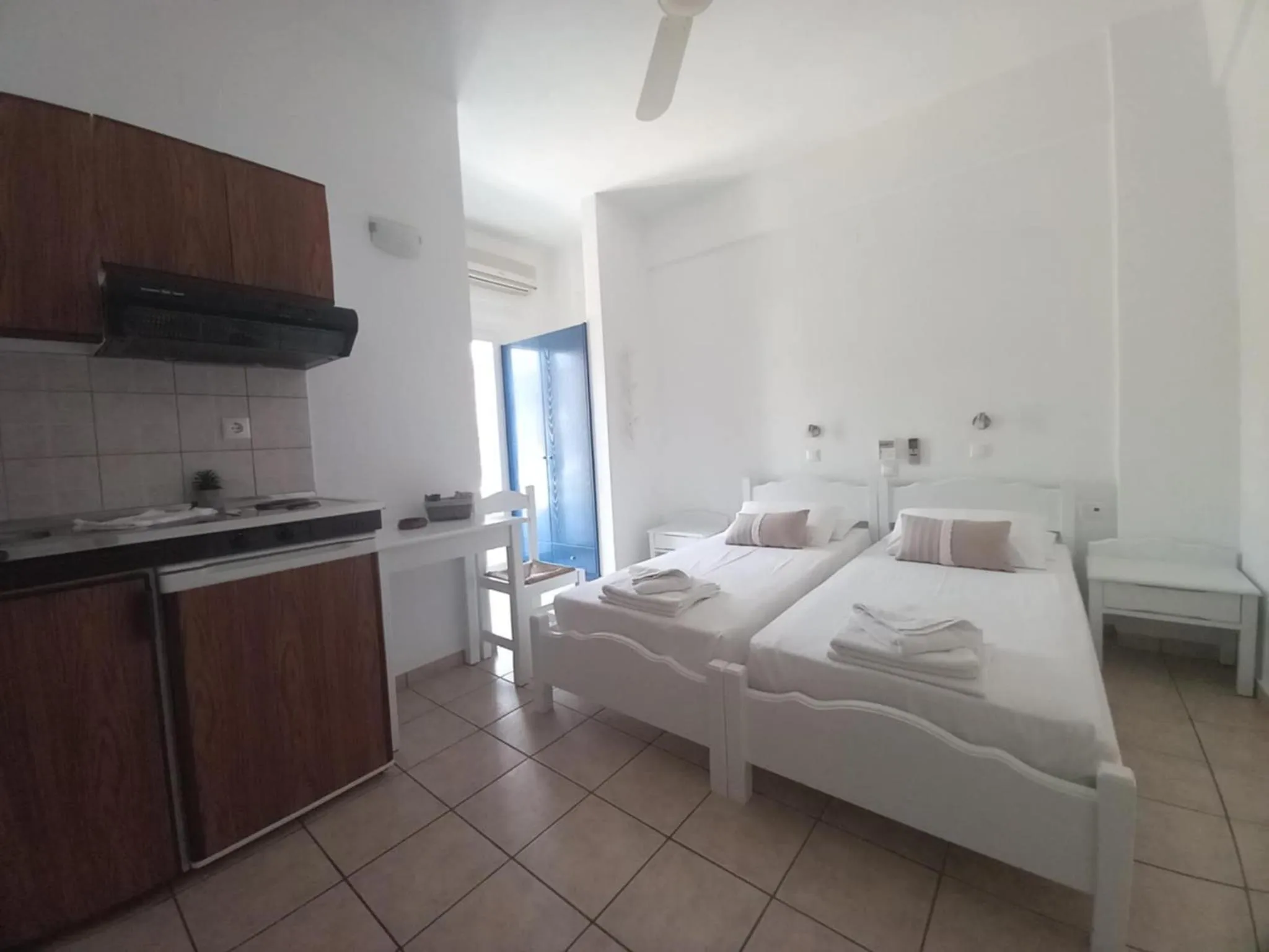 Bed in Studios Margarita