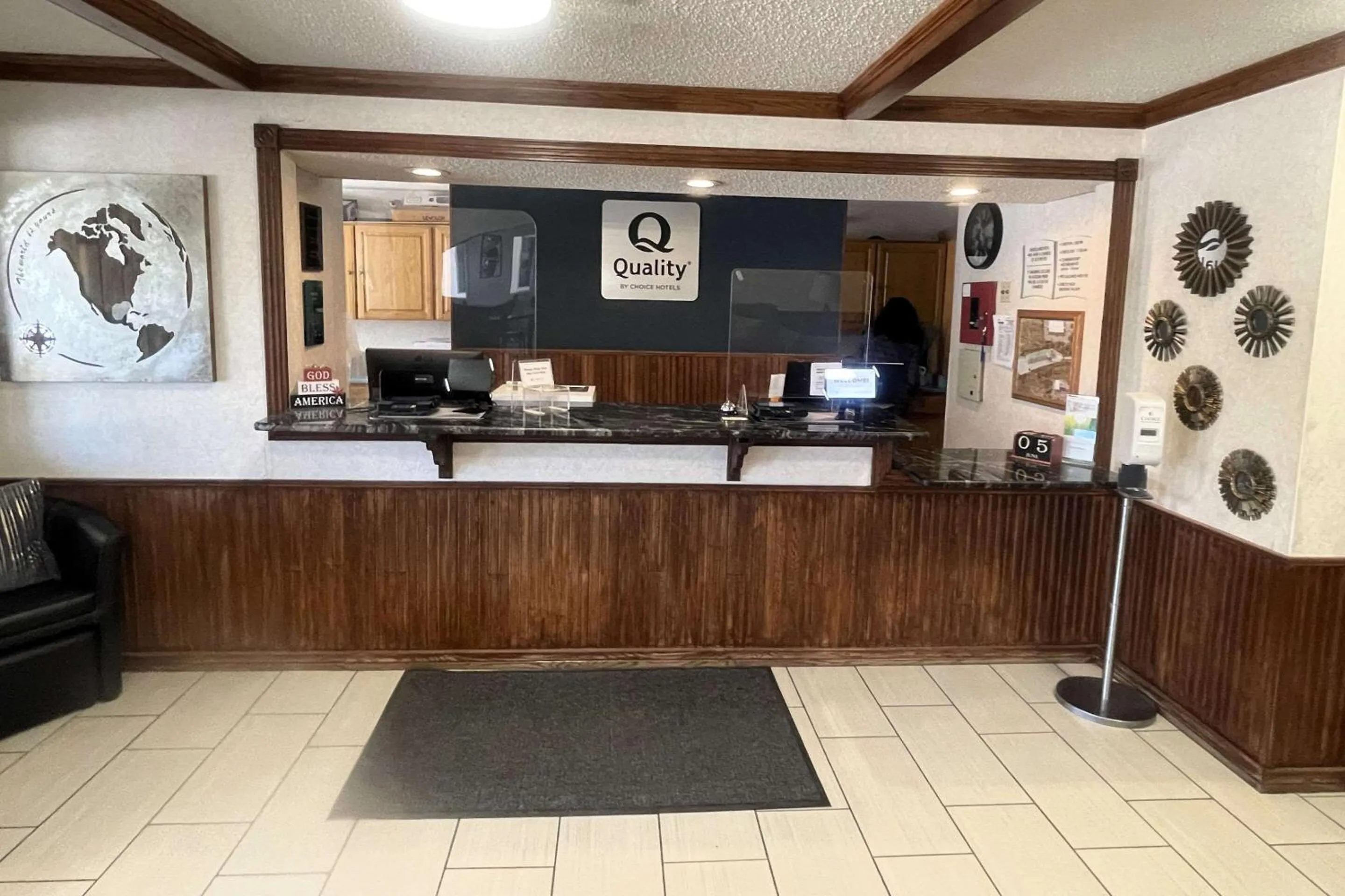 Lobby or reception in Quality Inn Raton, NM