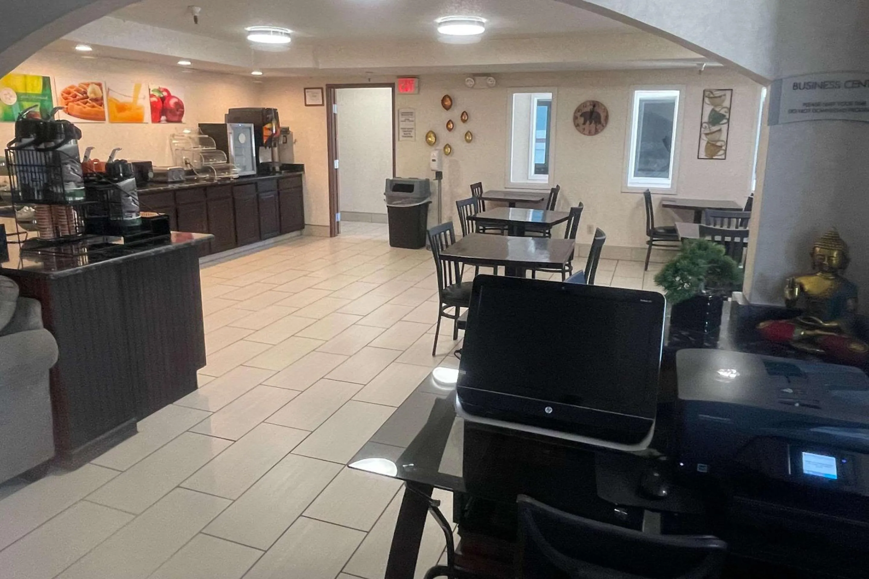 Breakfast in Quality Inn Raton, NM