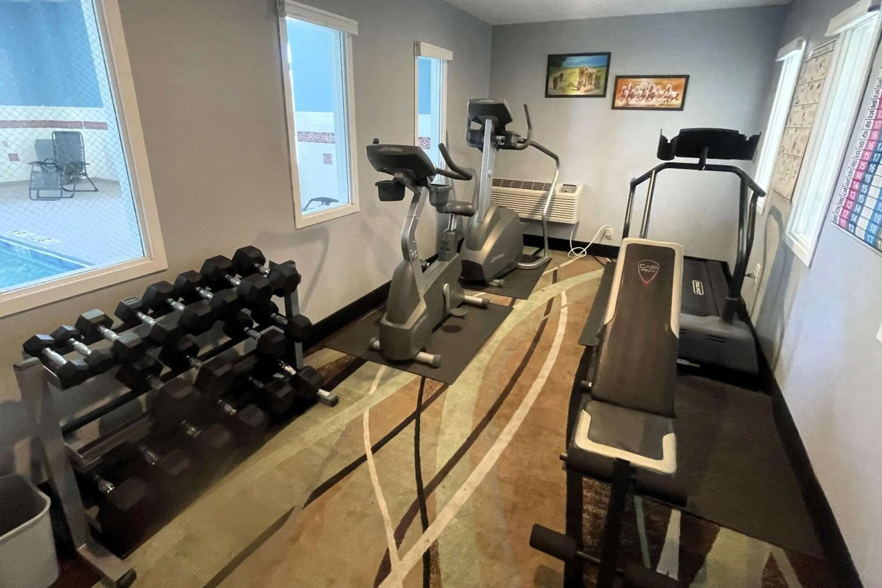 Fitness centre/facilities in Quality Inn Raton, NM