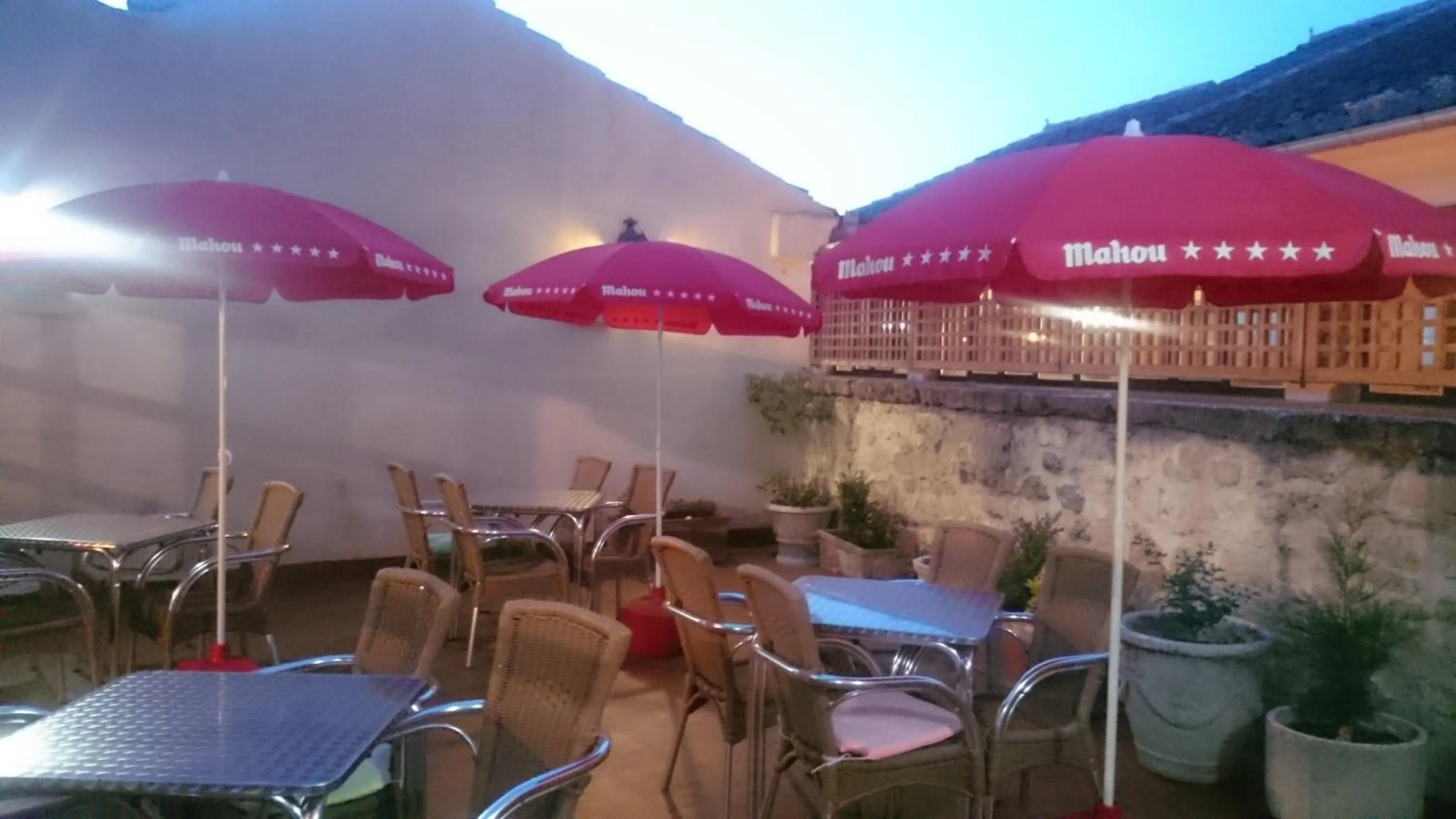Balcony/Terrace in Hotel Rural Vado del Duratón