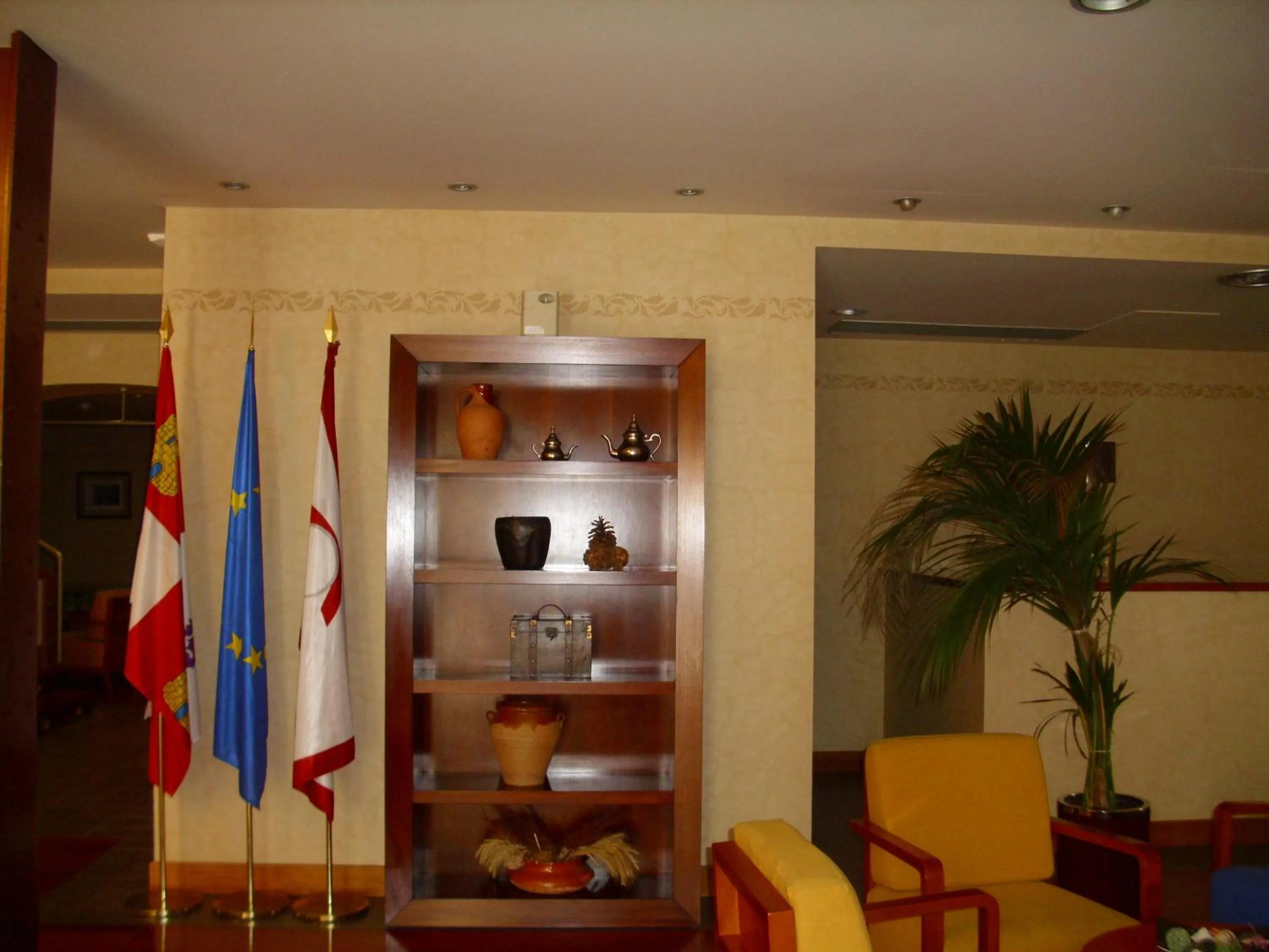 Lobby or reception in Hotel Rural Vado del Duratón